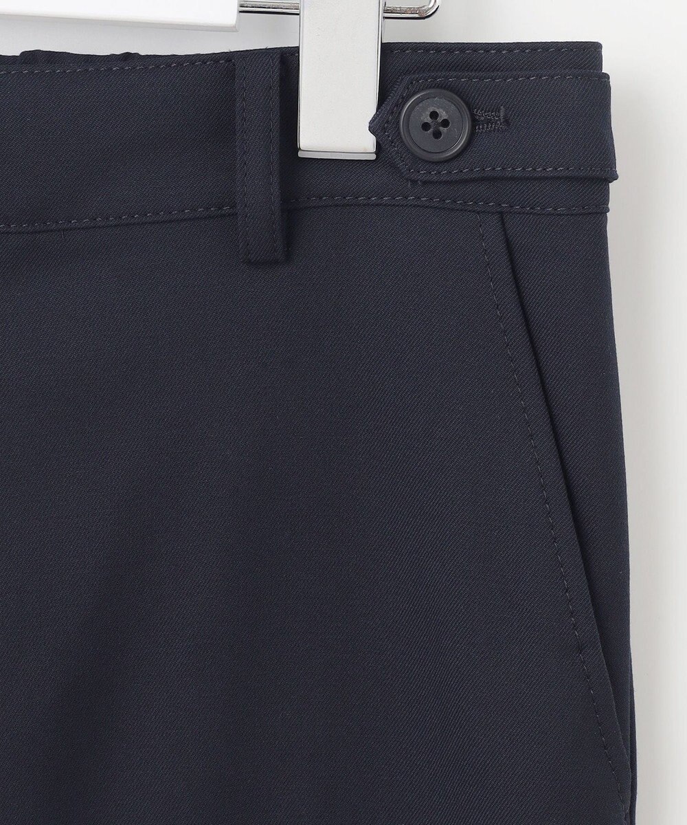 J.PRESS LADIES L 【洗える】シャークスキン セミワイド パンツ 