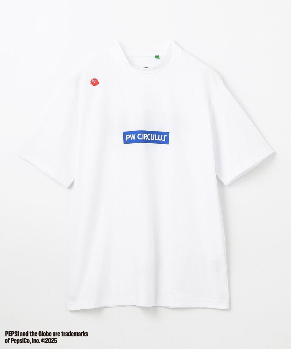 PW CIRCULUS 〈Pepsiコラボ〉【UNISEX】Pepsi GOLF Graphic モックネックT 