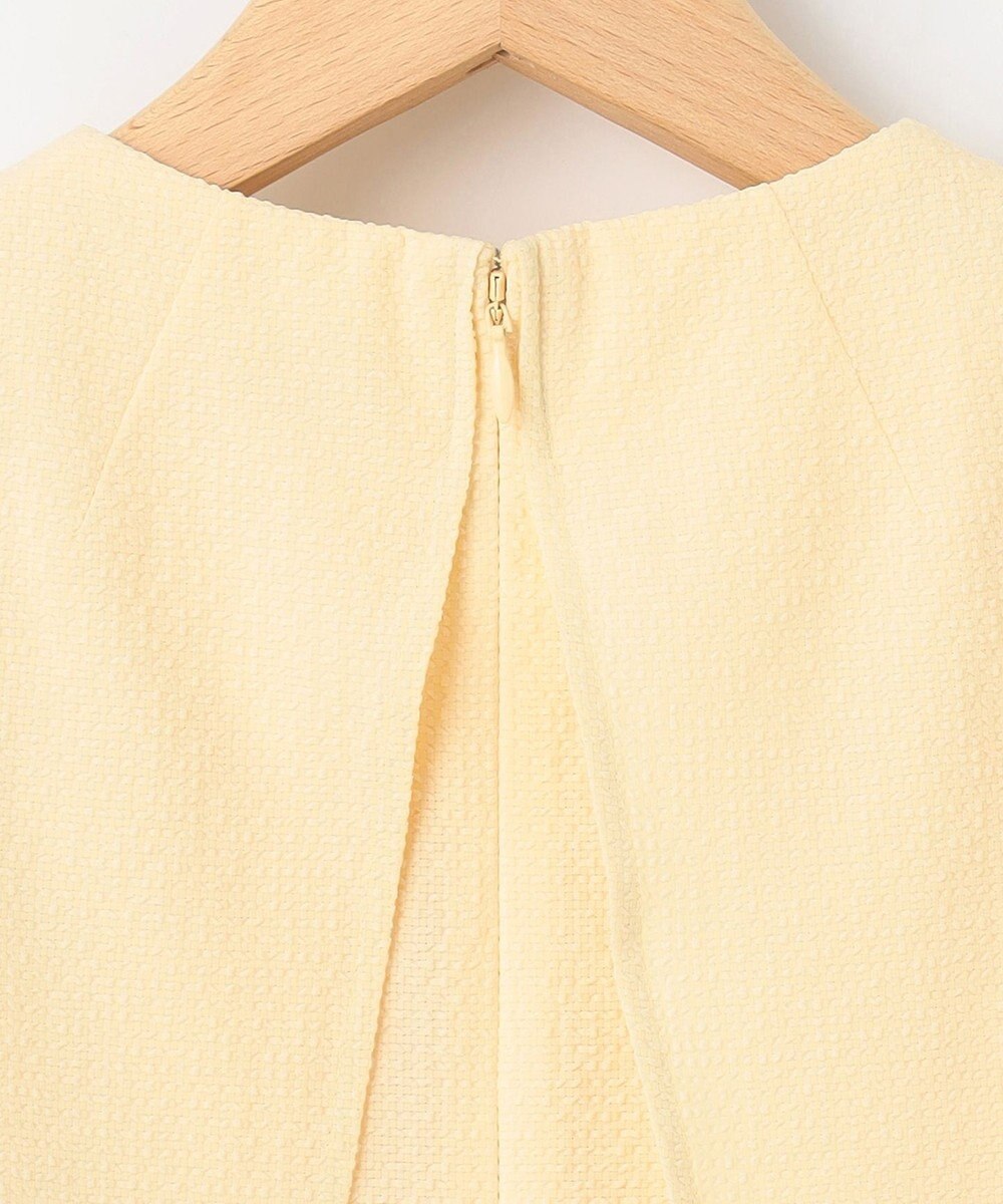 組曲 L サッカーストレッチ 襟付きブラウス 