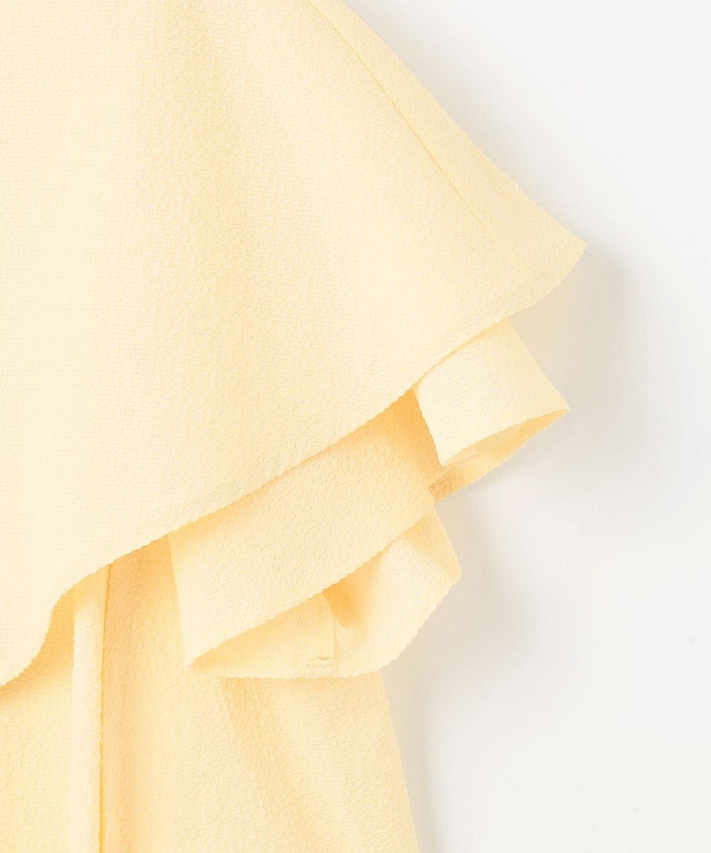 組曲 L サッカーストレッチ 襟付きブラウス 