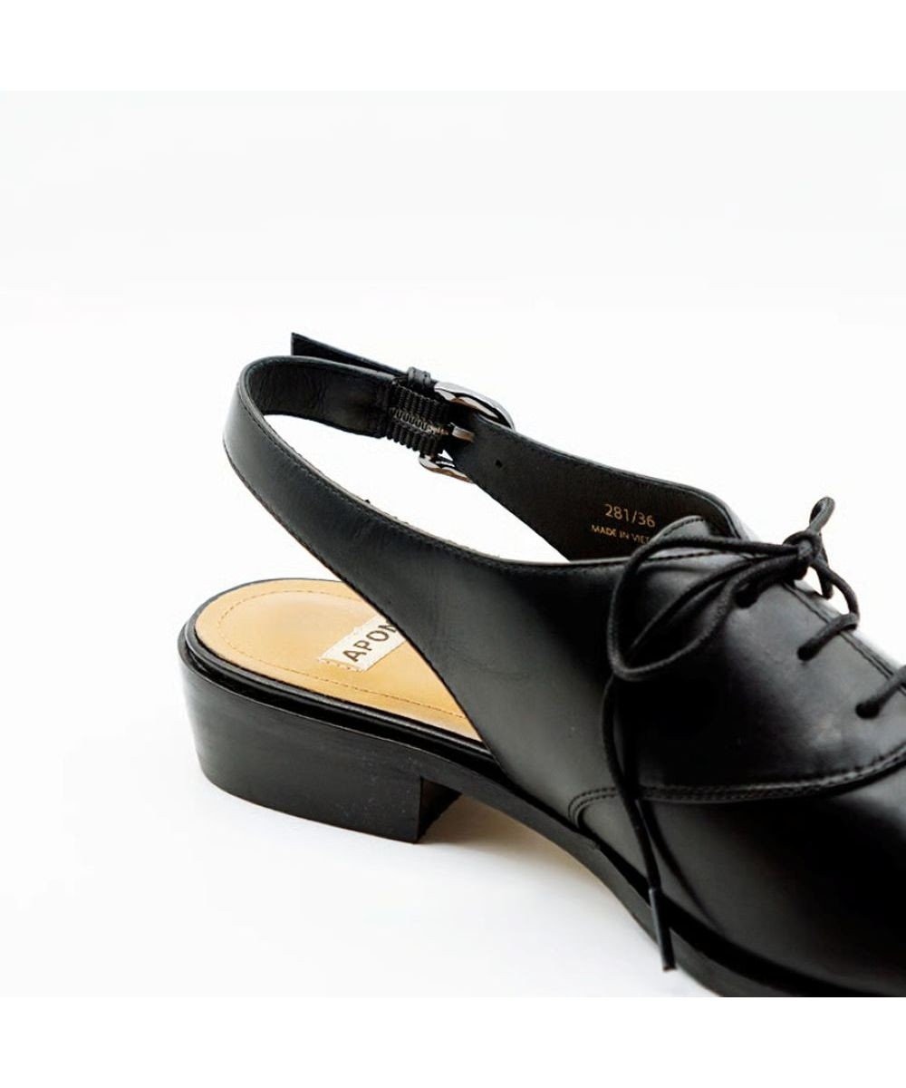 APOM レースアップスリングバックサンダル30 