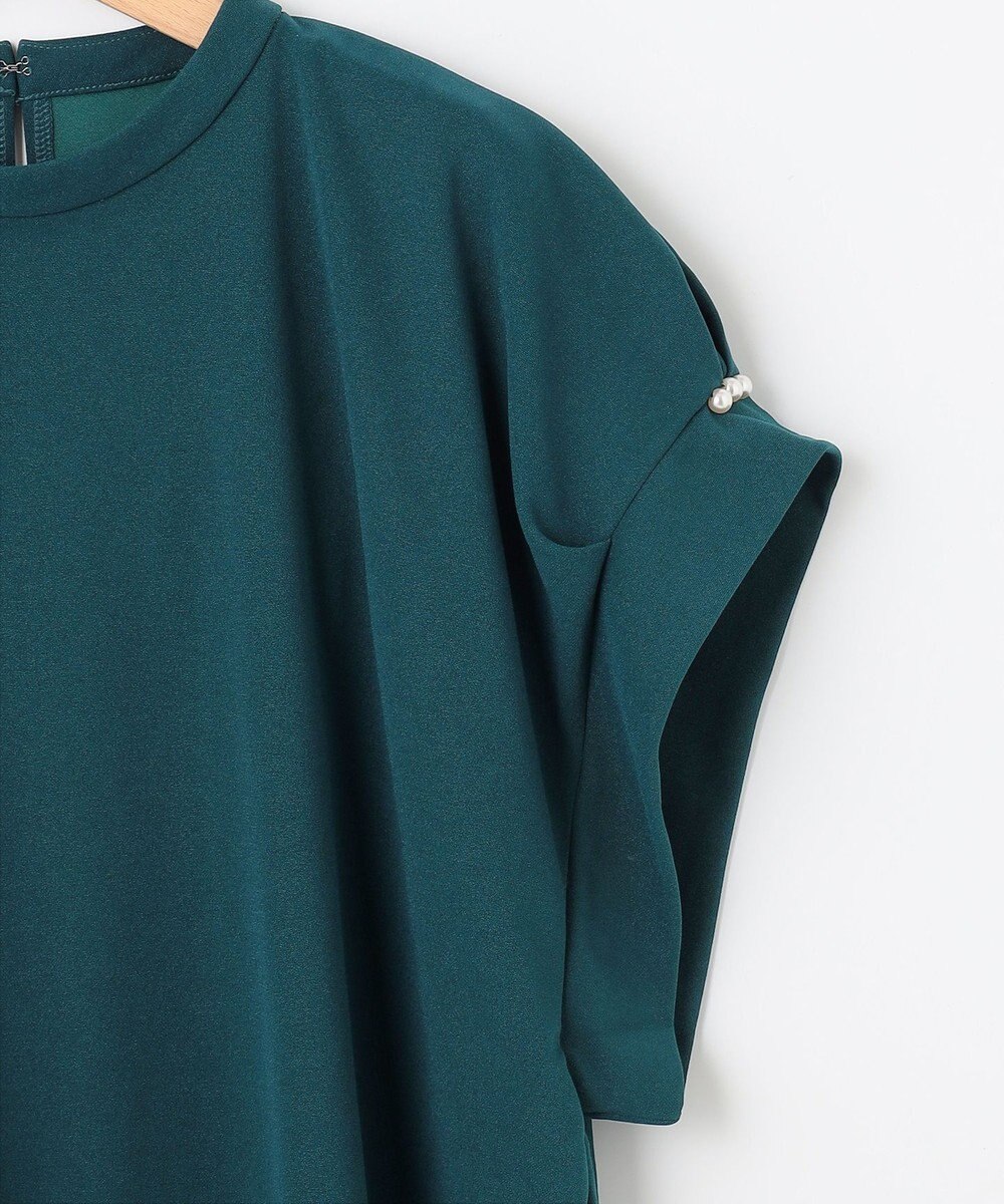 組曲 L 【WEB限定】ライトジョーゼット袖タック ブラウス 