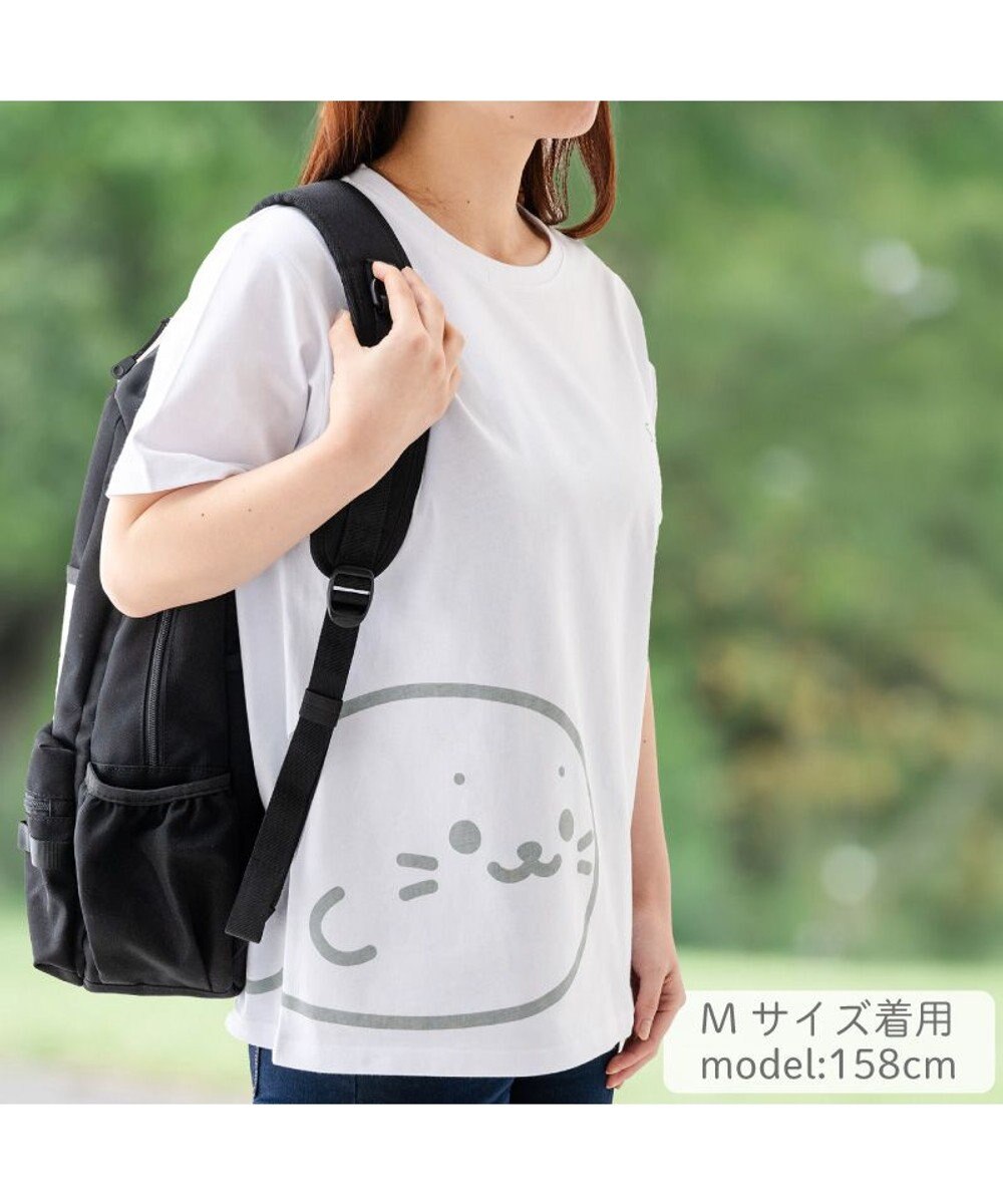 Mother garden しろたん Tシャツ  半袖《前後でつながる柄》 ユニセックス 