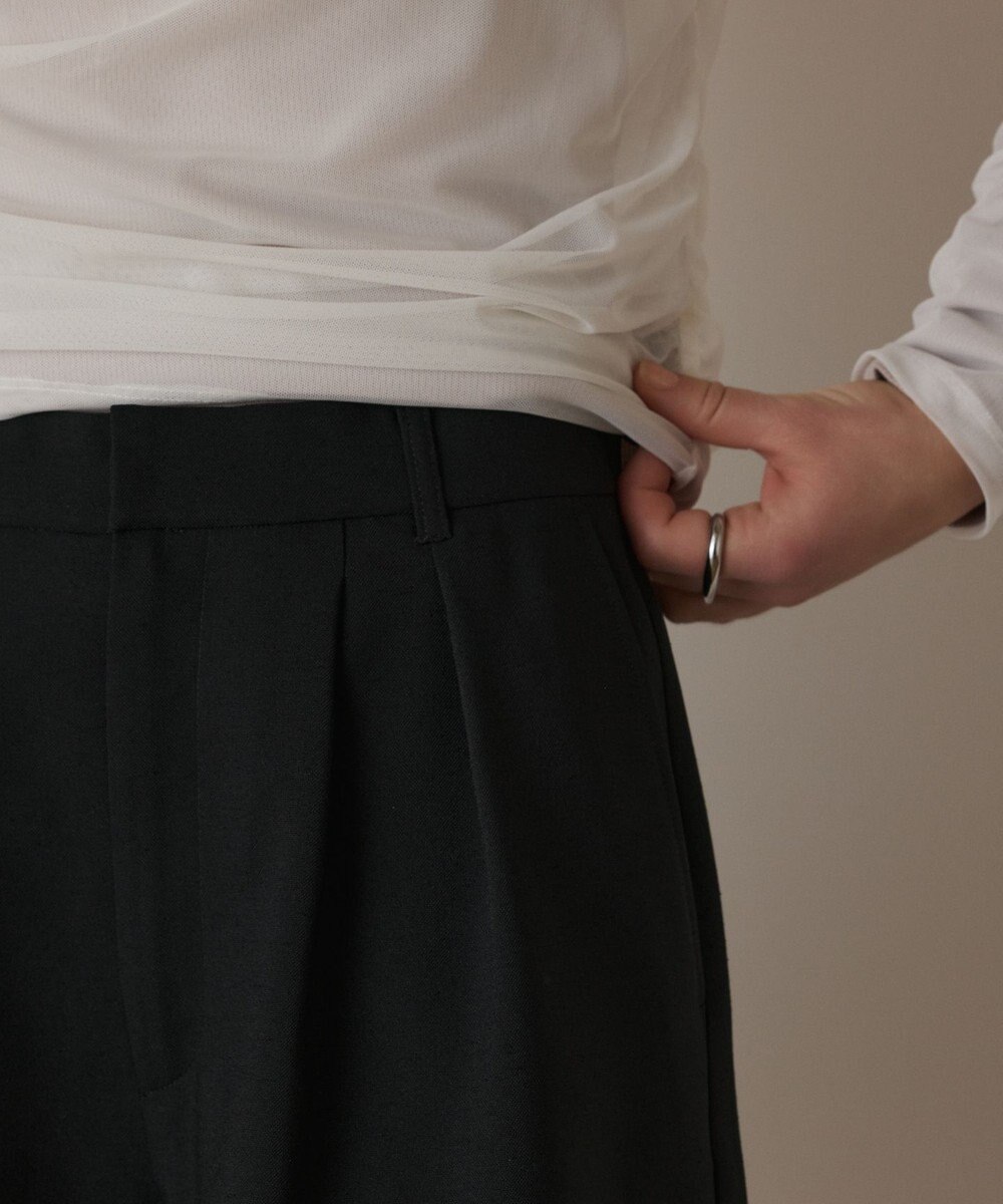 GRACE CONTINENTAL リネンライクショートパンツ 