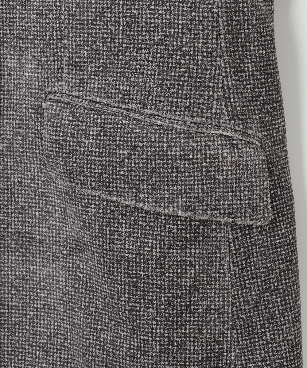 JOSEPH ABBOUD 【キングサイズ・ストレッチ/ソフト/軽量/JAPANファブリック】ストレッチベロア ジャケット 