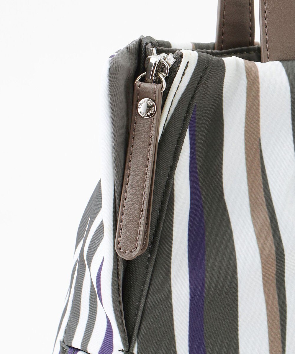 Y'SACCS 【ムック本掲載】ドローイングストライプ　ミニトートバッグ 