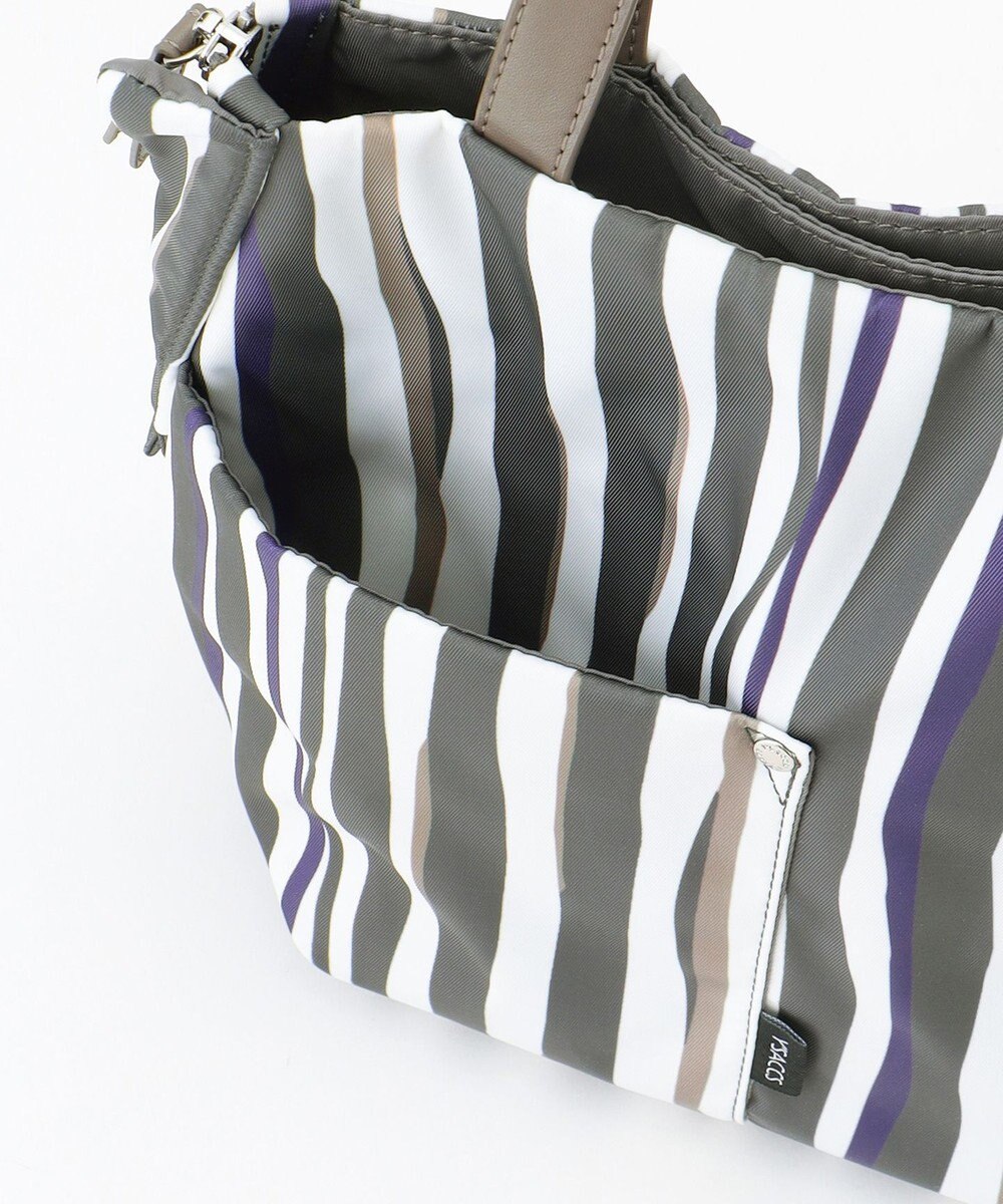 Y'SACCS 【ムック本掲載】ドローイングストライプ　ミニトートバッグ 