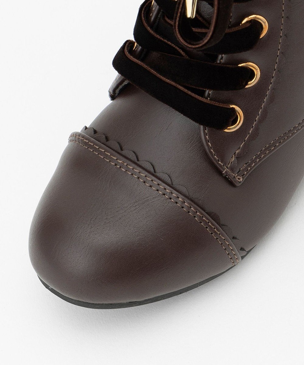 ANY KIDS 編み上げブーツ 