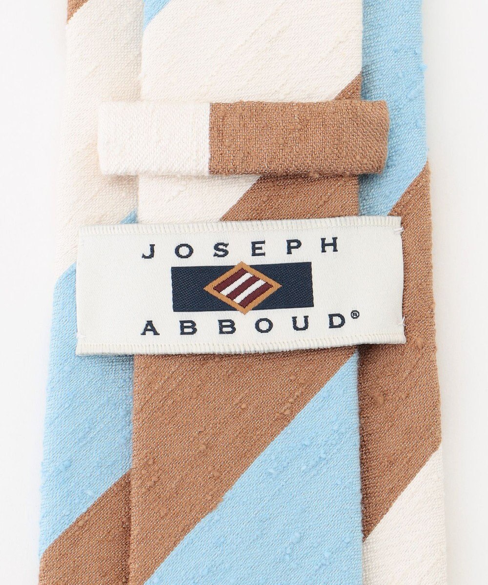 JOSEPH ABBOUD 【SETERIA BIANCH/日本製】トリプルカラーレジメンタル ネクタイ 