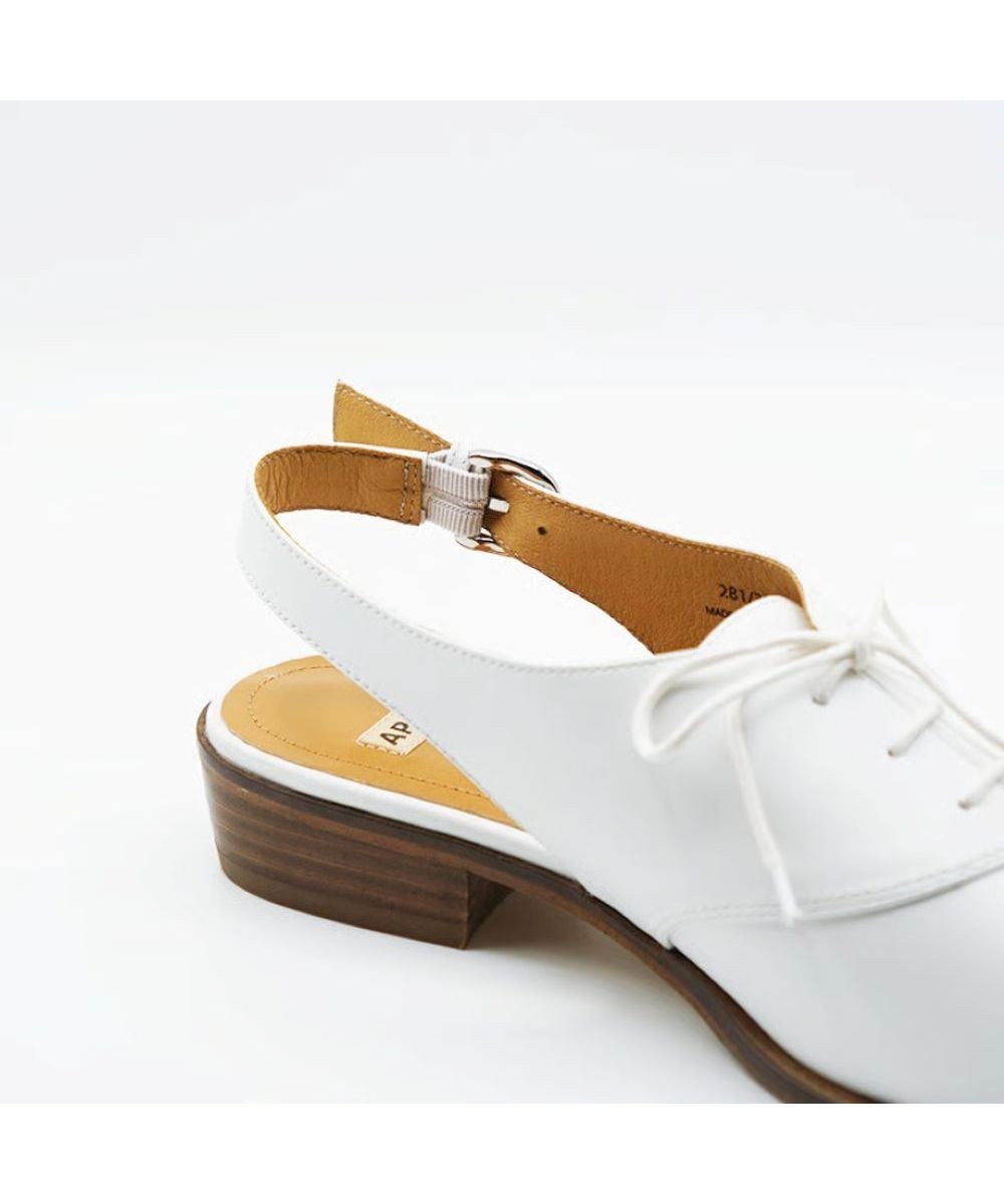 APOM レースアップスリングバックサンダル30 