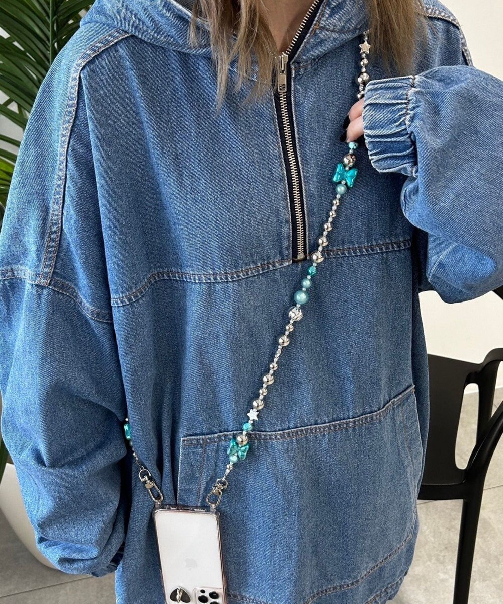 WEGO メタルビーズモチーフストラップ 