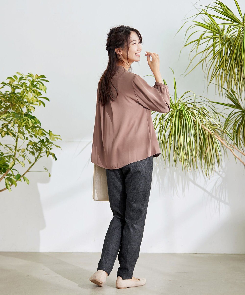 Tiaclasse 【洗える】フリルブラウス 