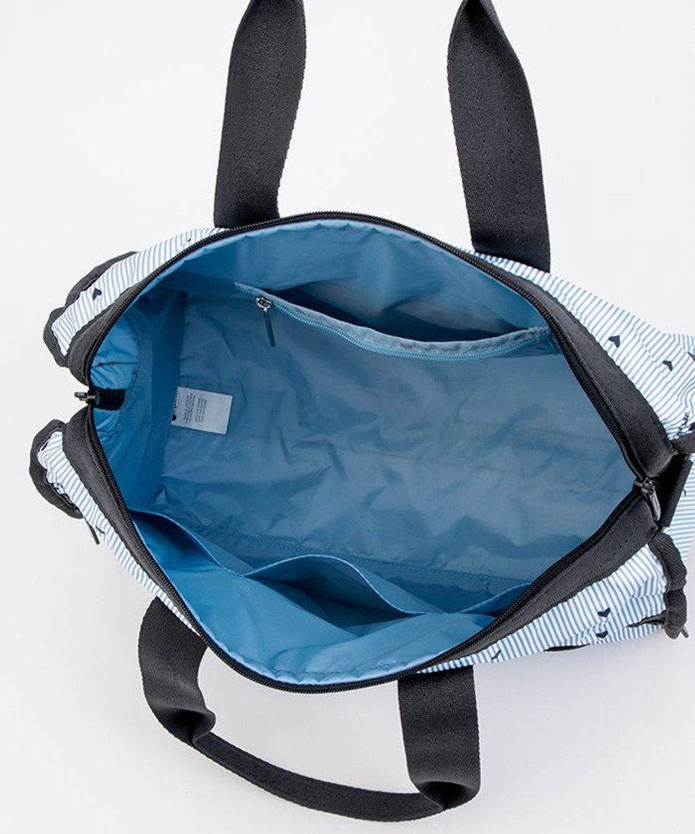 LeSportsac DELUXE MED WEEKENDER/フレッシュブラックハーツ 