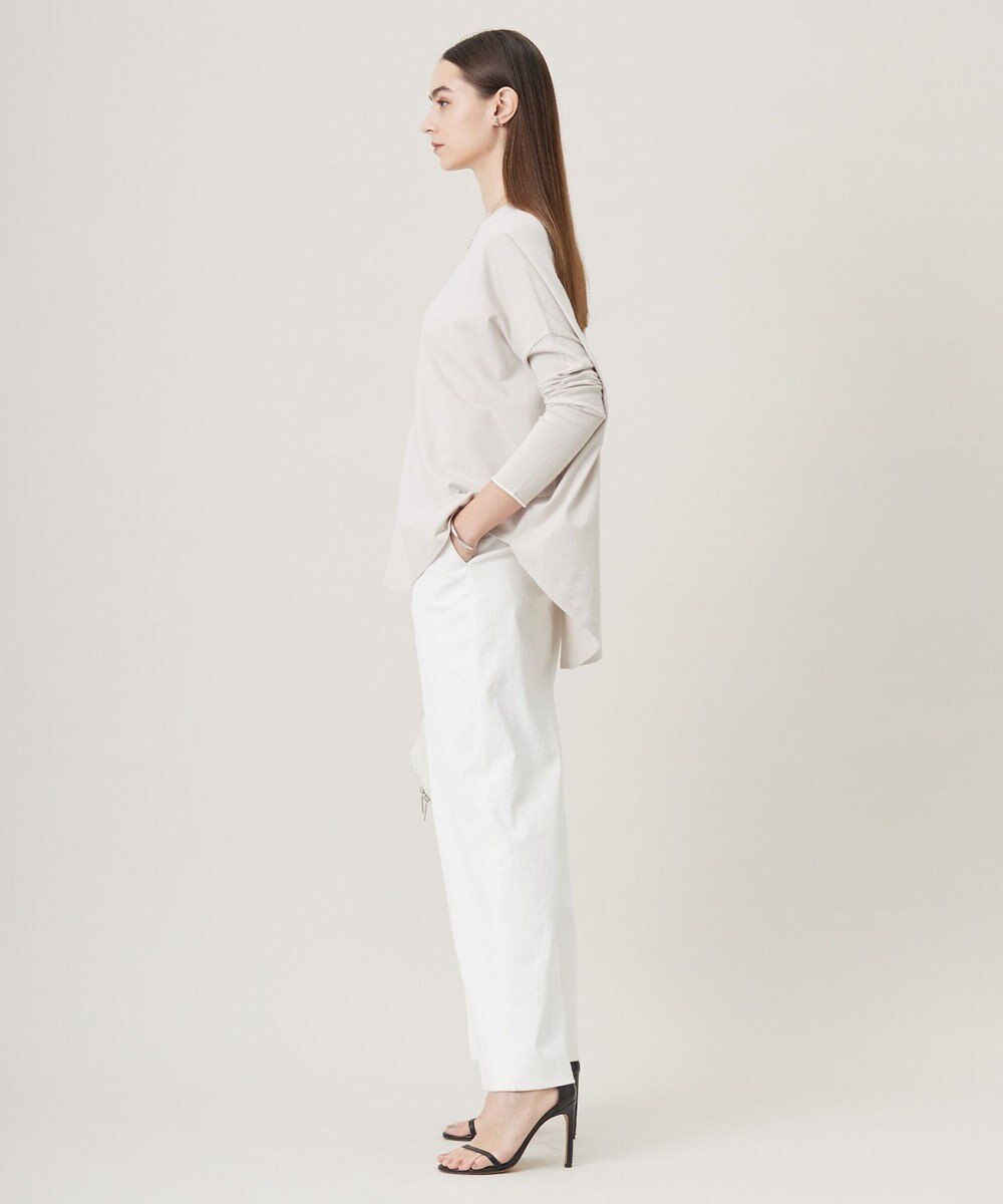 ICB 【洗える】 ヴィスコースワイド プルオーバー 