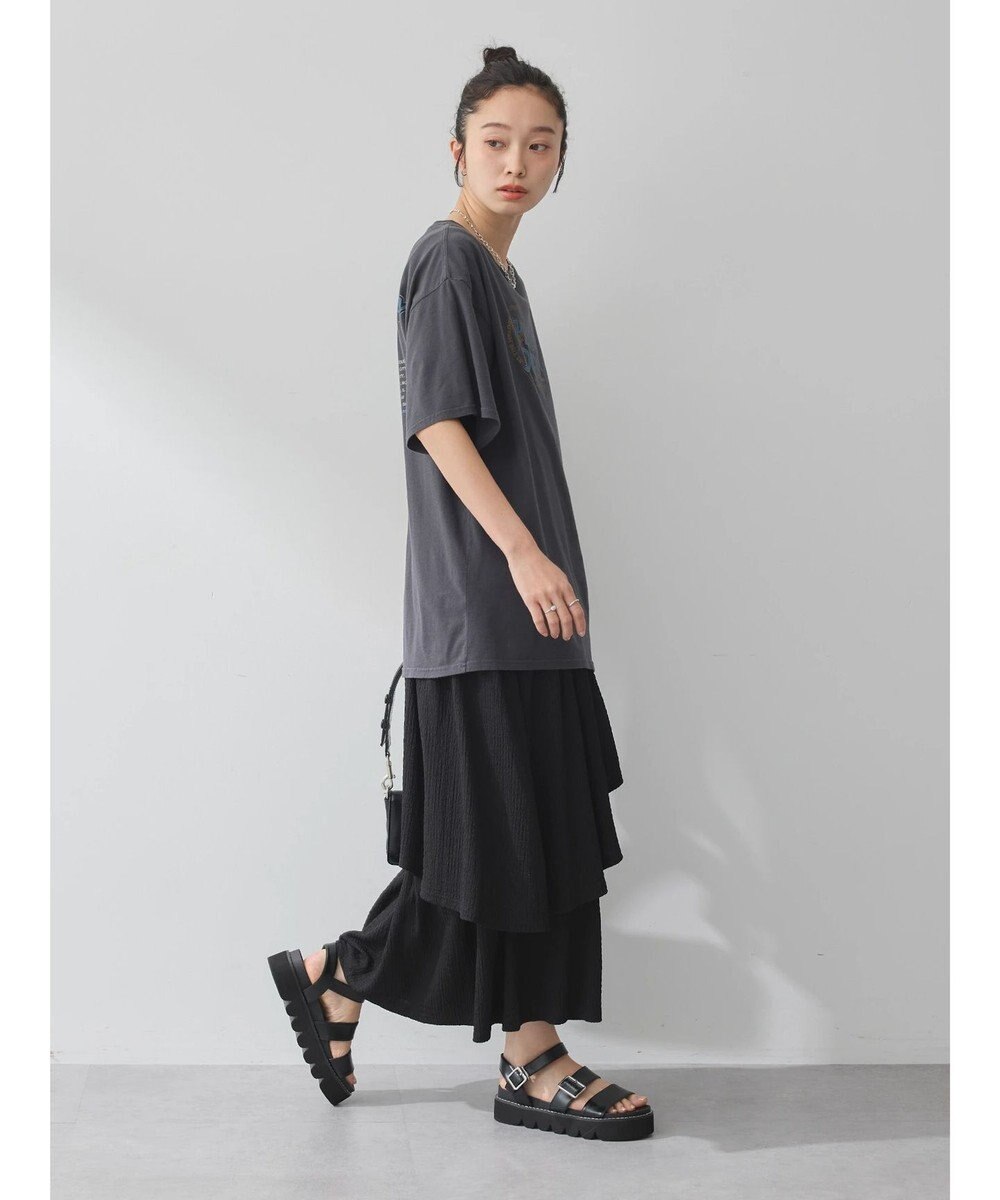 earth music&ecology カットティアードスカート 