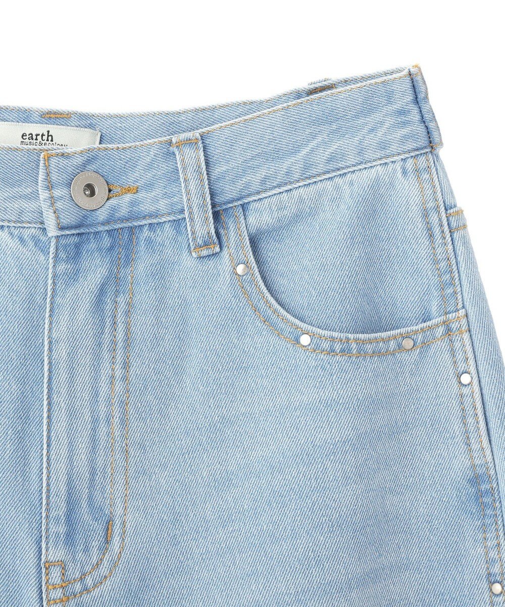 earth music&ecology スタッズデニムパンツ 