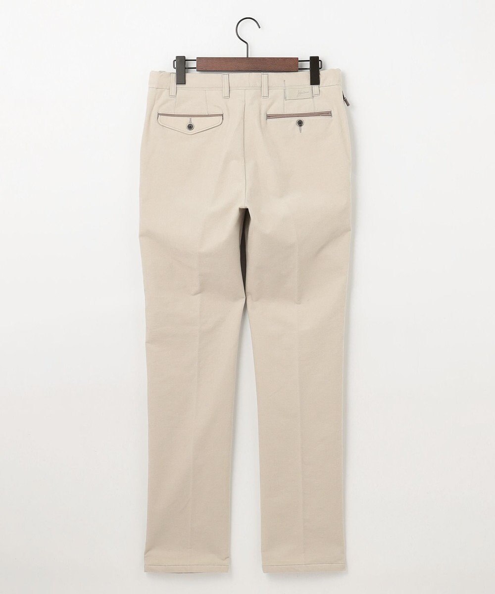 JOSEPH ABBOUD 【ウエストも伸びる！/2WAYストレッチ/暖かい/オーガニック】オーガニックコットン ウオーム パンツ 