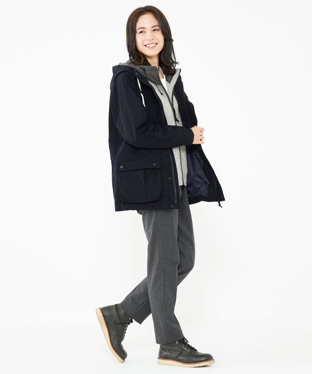 JOSEPH ABBOUD MOUNTAIN 【UNISEX】Pe／Nyピーチ ブルゾン 