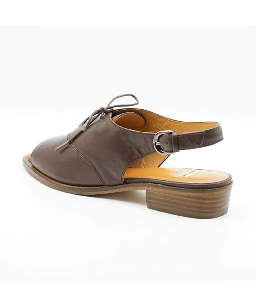 APOM レースアップスリングバックサンダル30 