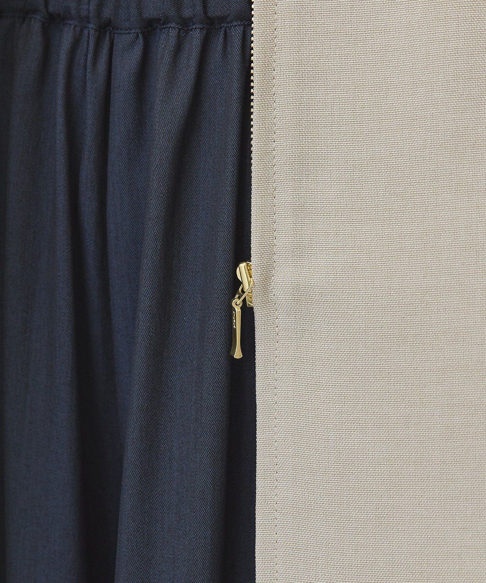 AMERICAN HOLIC 【イージーケア】リネンライクペプラムベスト 