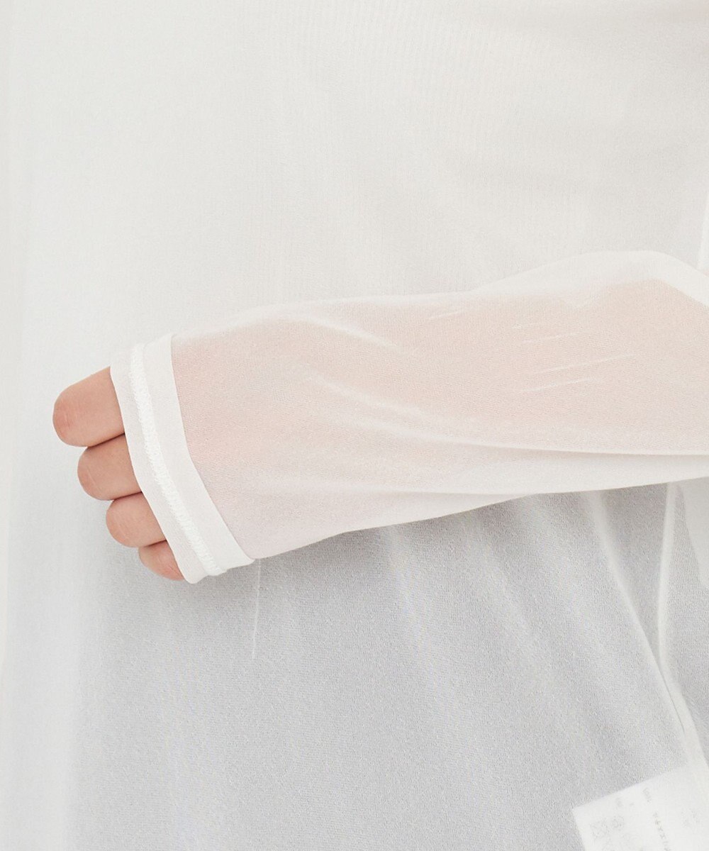 uncrave トリコットシフォン ハイネック カットソー（uncrave STANDARD） 