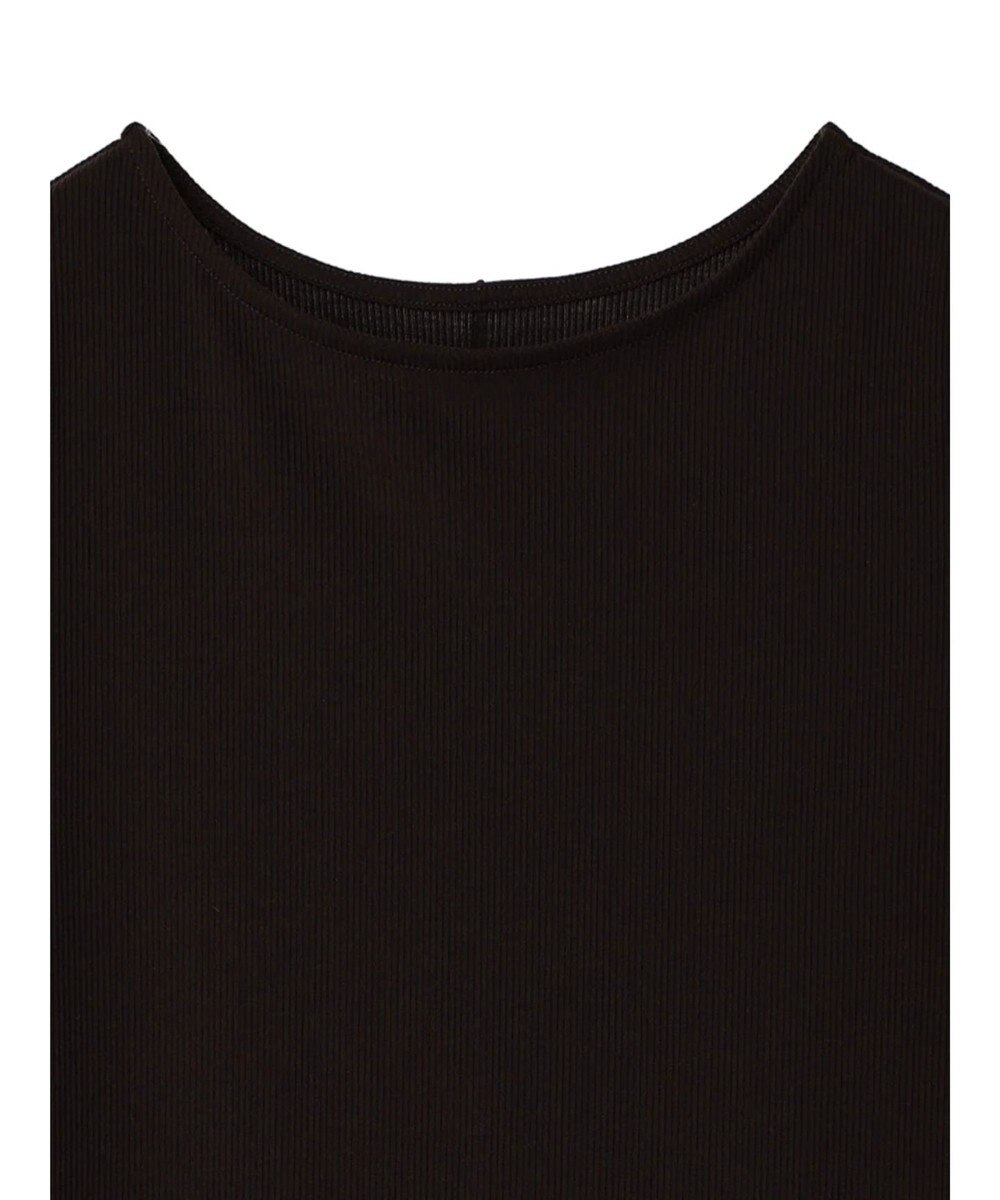 Green Parks ５分袖カットリブプルオーバー 