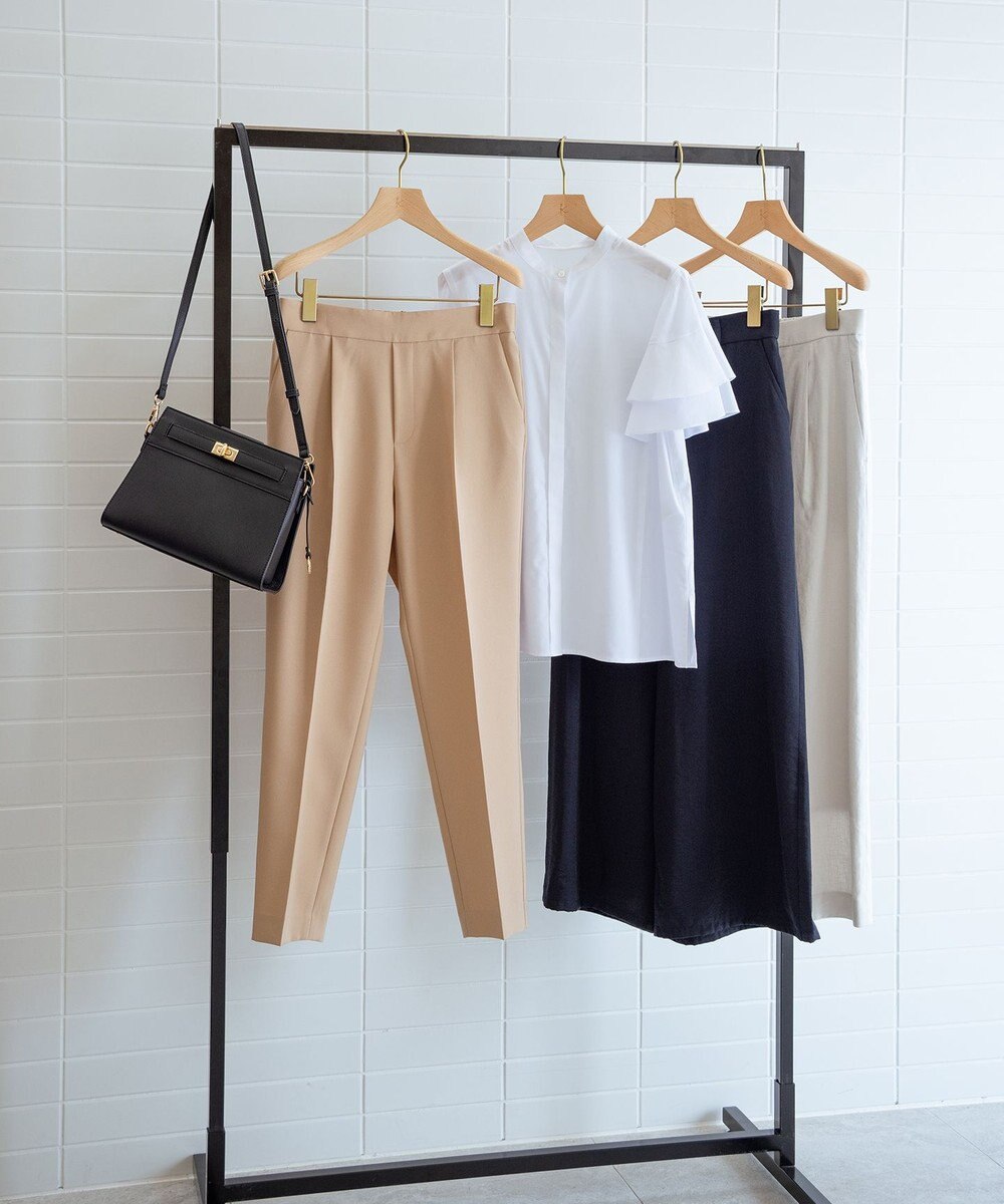 組曲 ベルトデザインスクエアショルダーバッグ 