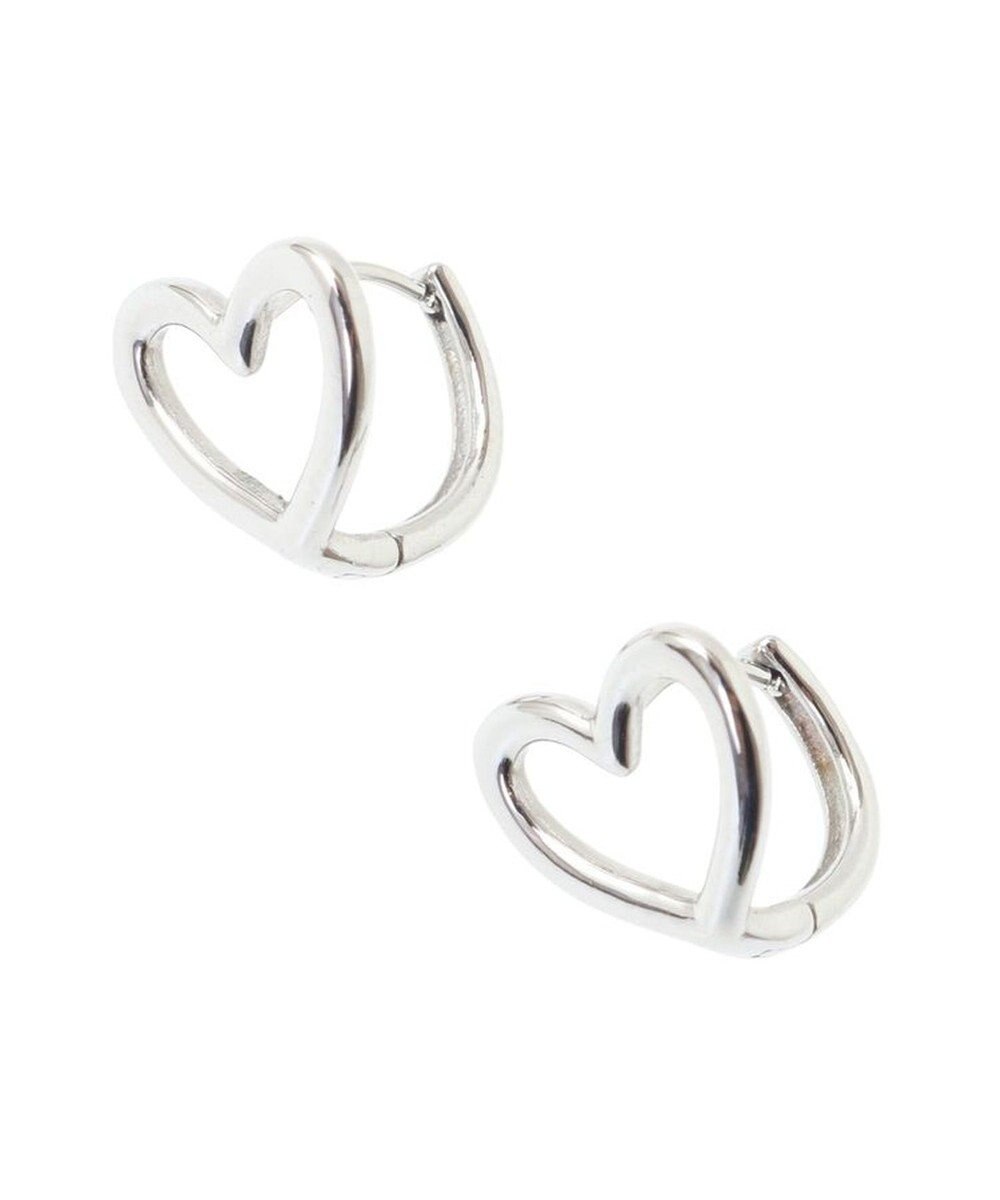 Green Parks ・ＨＡＬＦ　ＴＩＭＥ　サージカルオープンハートピアス 