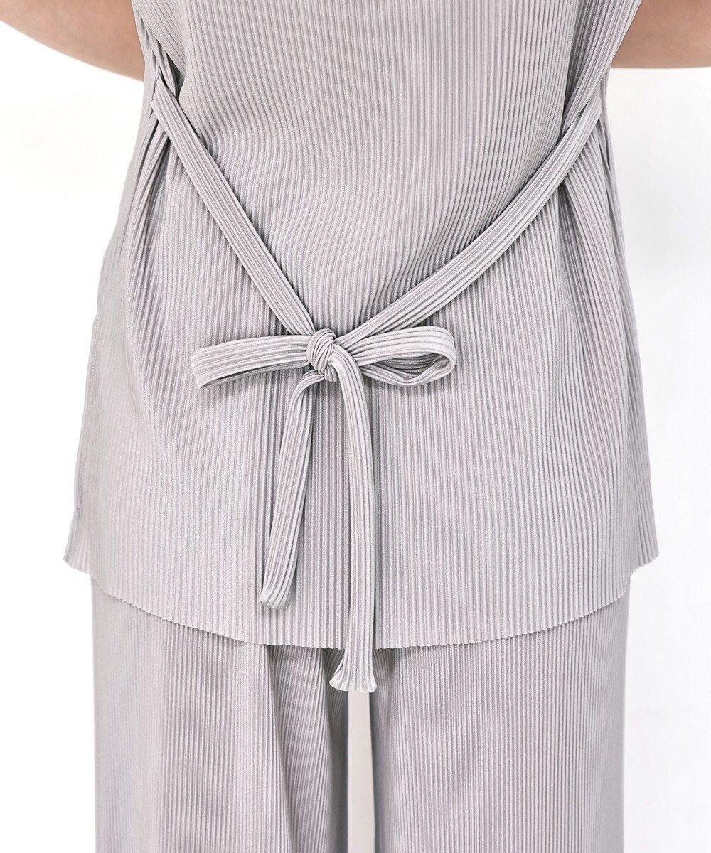 Tiaclasse 【2点セット・新色追加・洗える】クリスタルプリーツセットアップ 