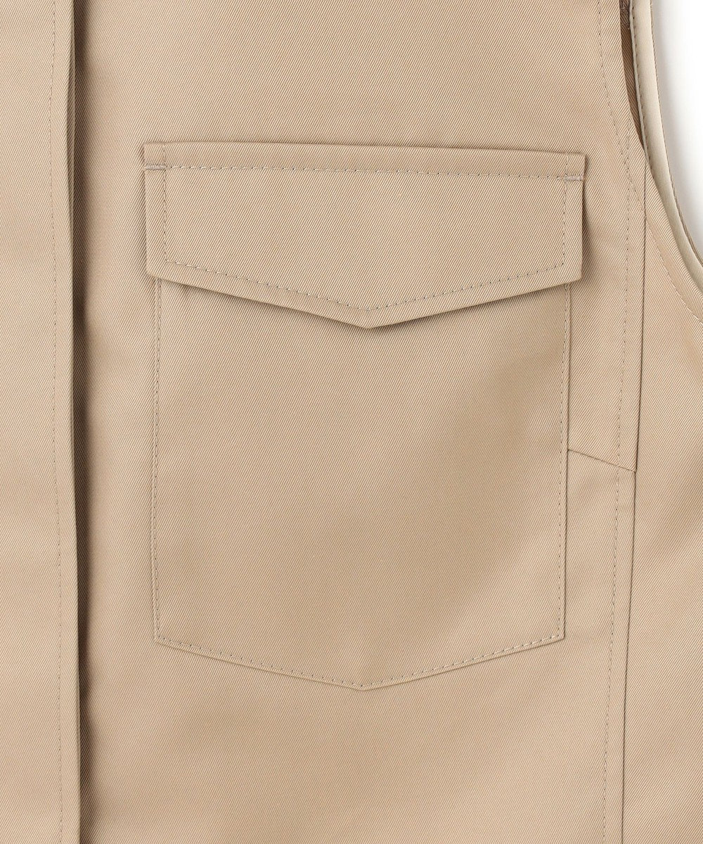 uncrave チノギャバジン ジレブラウス 