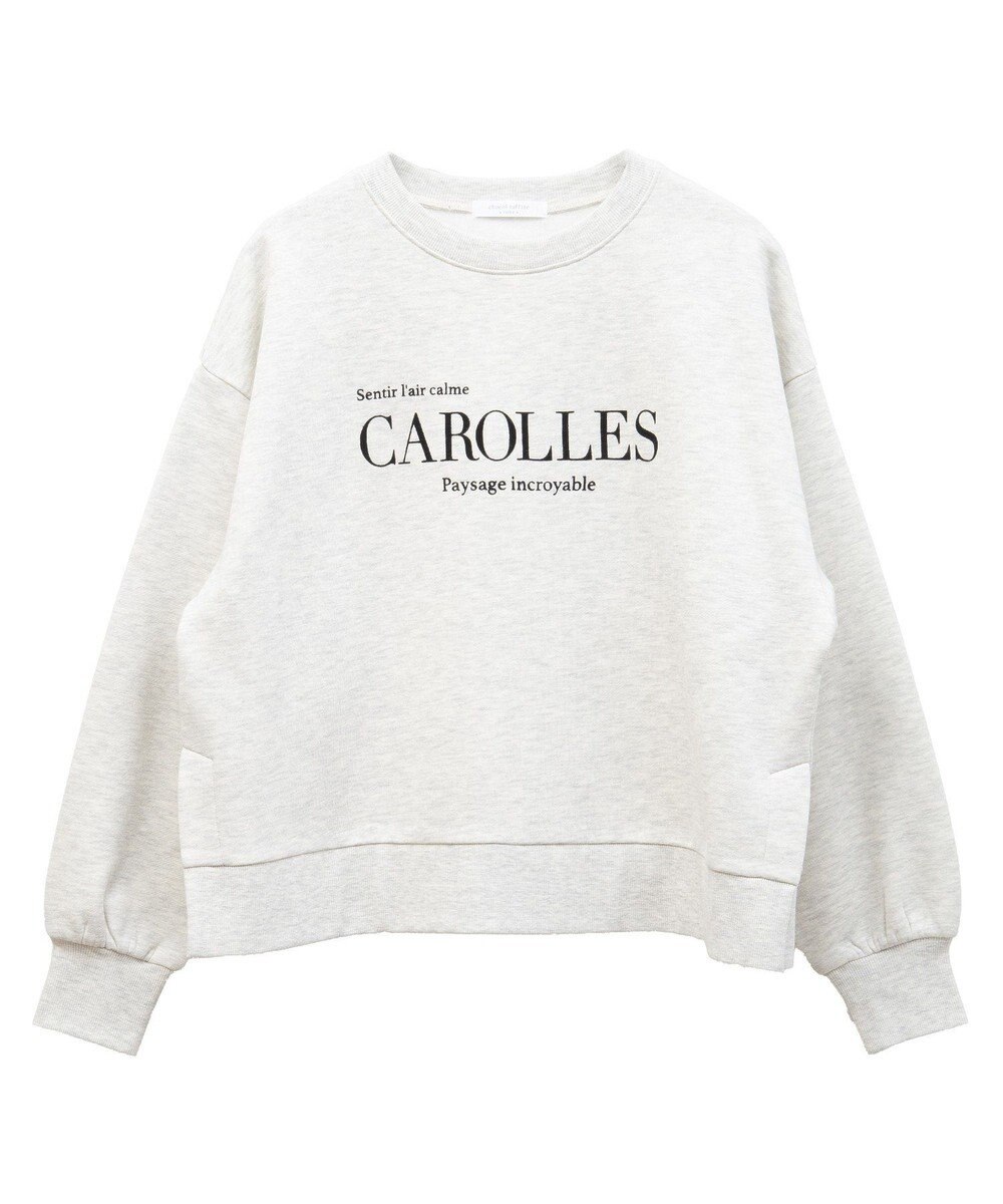 Green Parks 裏起毛フロッキーロゴプルオーバー 