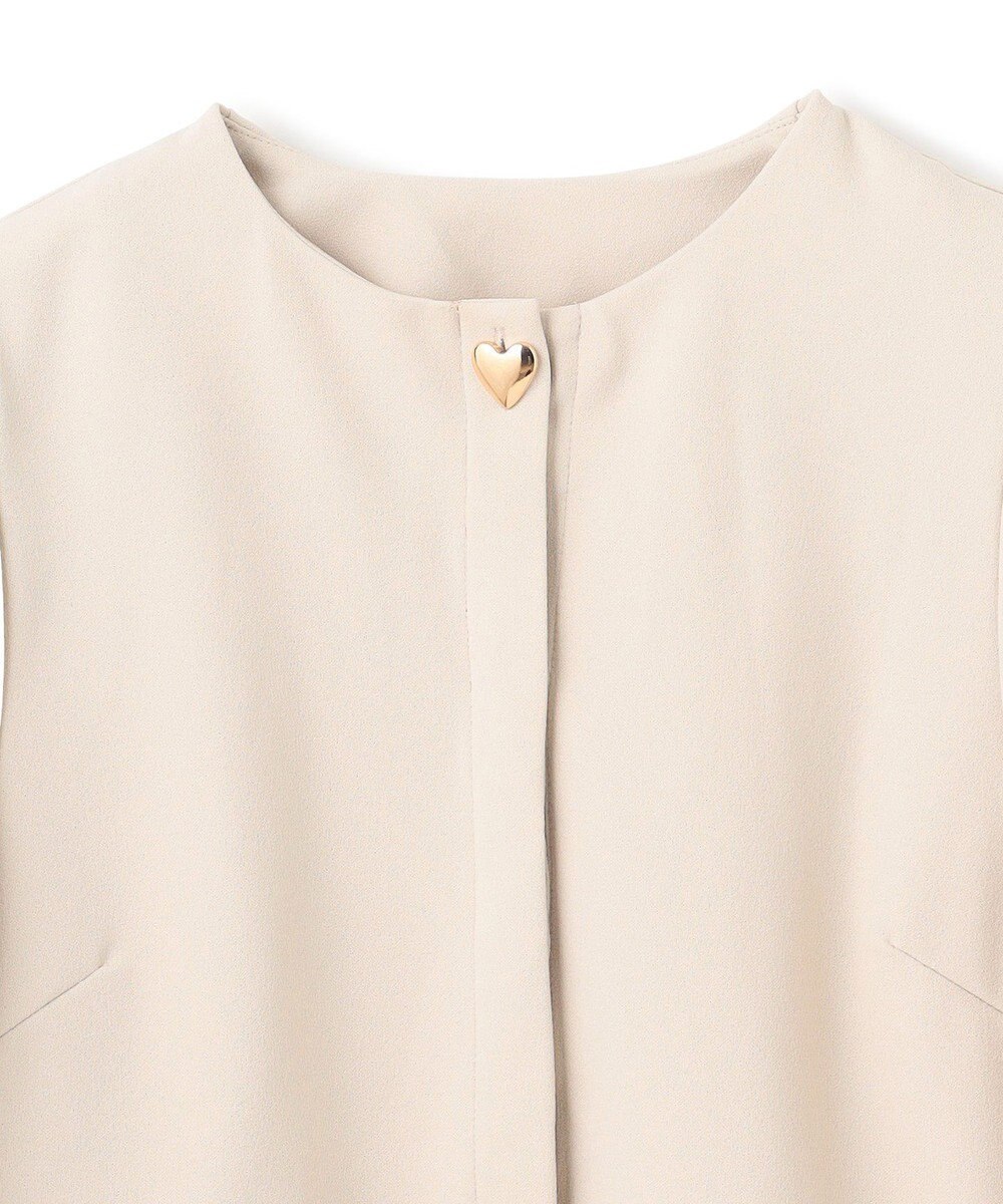 UNFILO 【VERY×UNFILOコラボ】BEAUTY MOVE ペプラムブラウス 