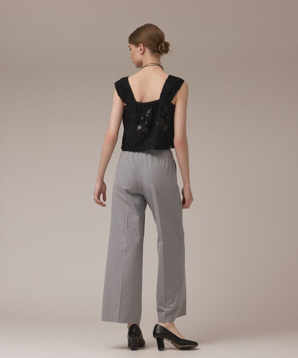 GRACE CONTINENTAL チュール刺繍トップ 