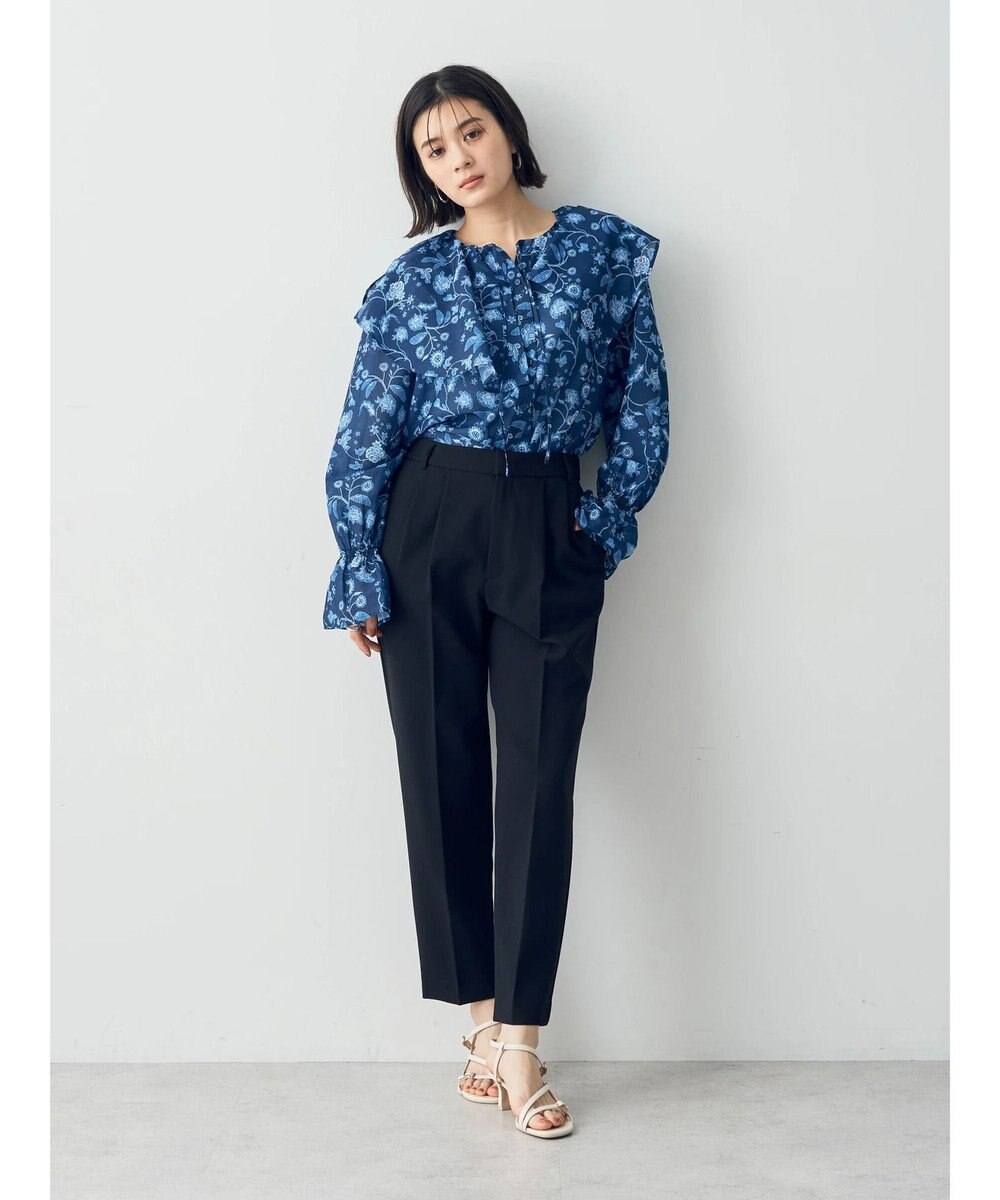 YECCA VECCA タックテーパードパンツ② 