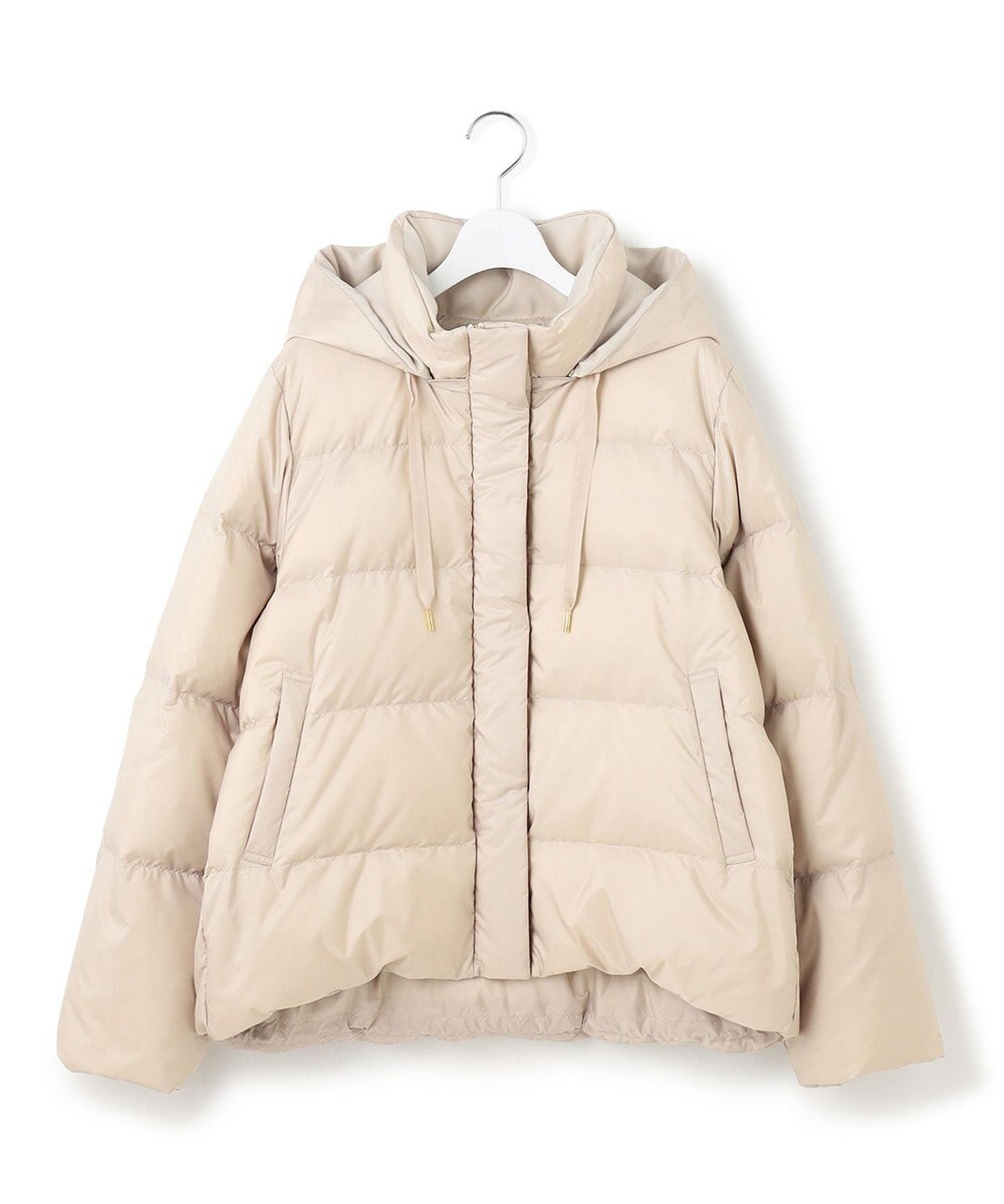 23区 L 【滝沢眞規子さん着用/VERY掲載】シレータフタ コンパクト ダウンコート 