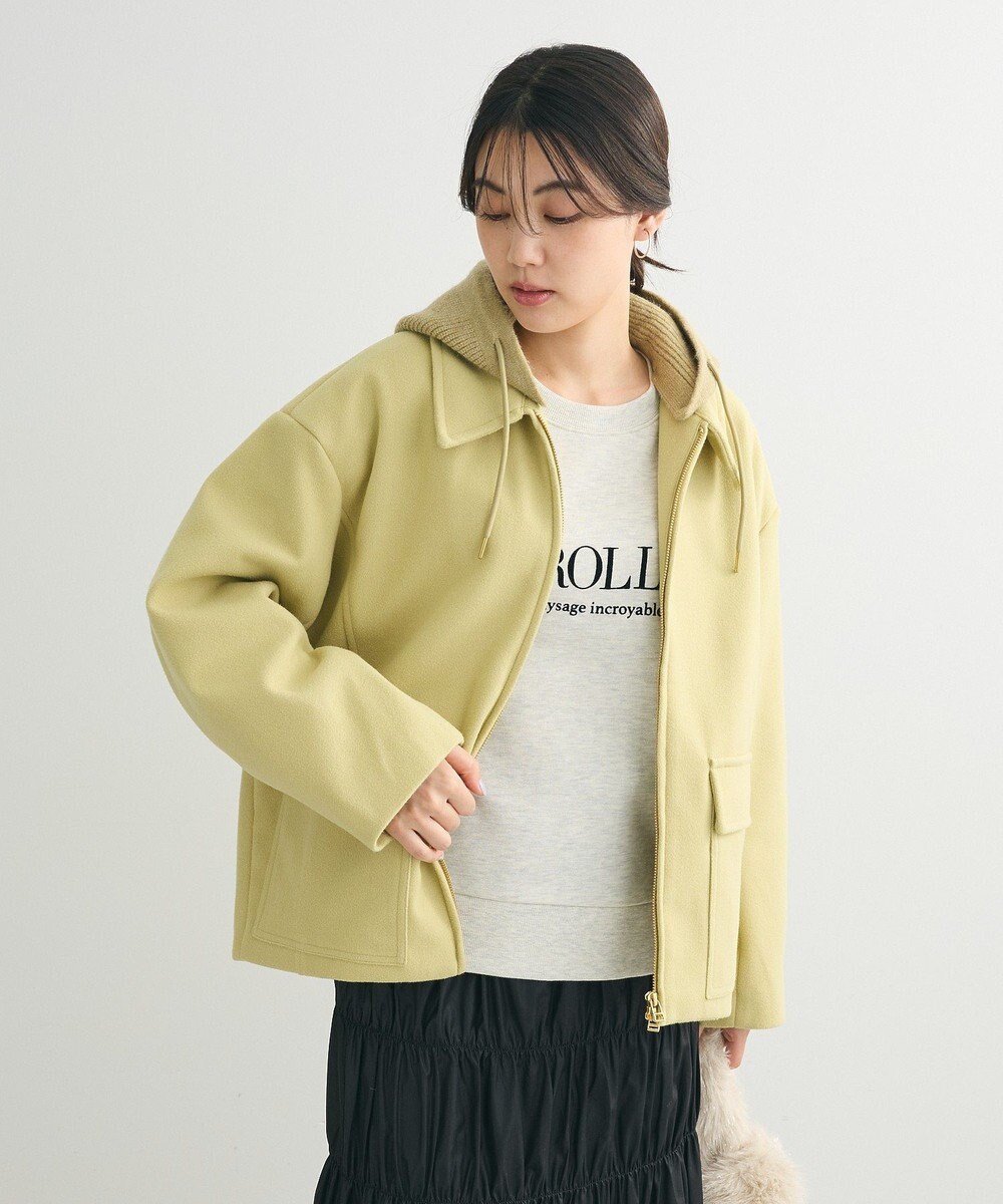 Green Parks 裏起毛フロッキーロゴプルオーバー 