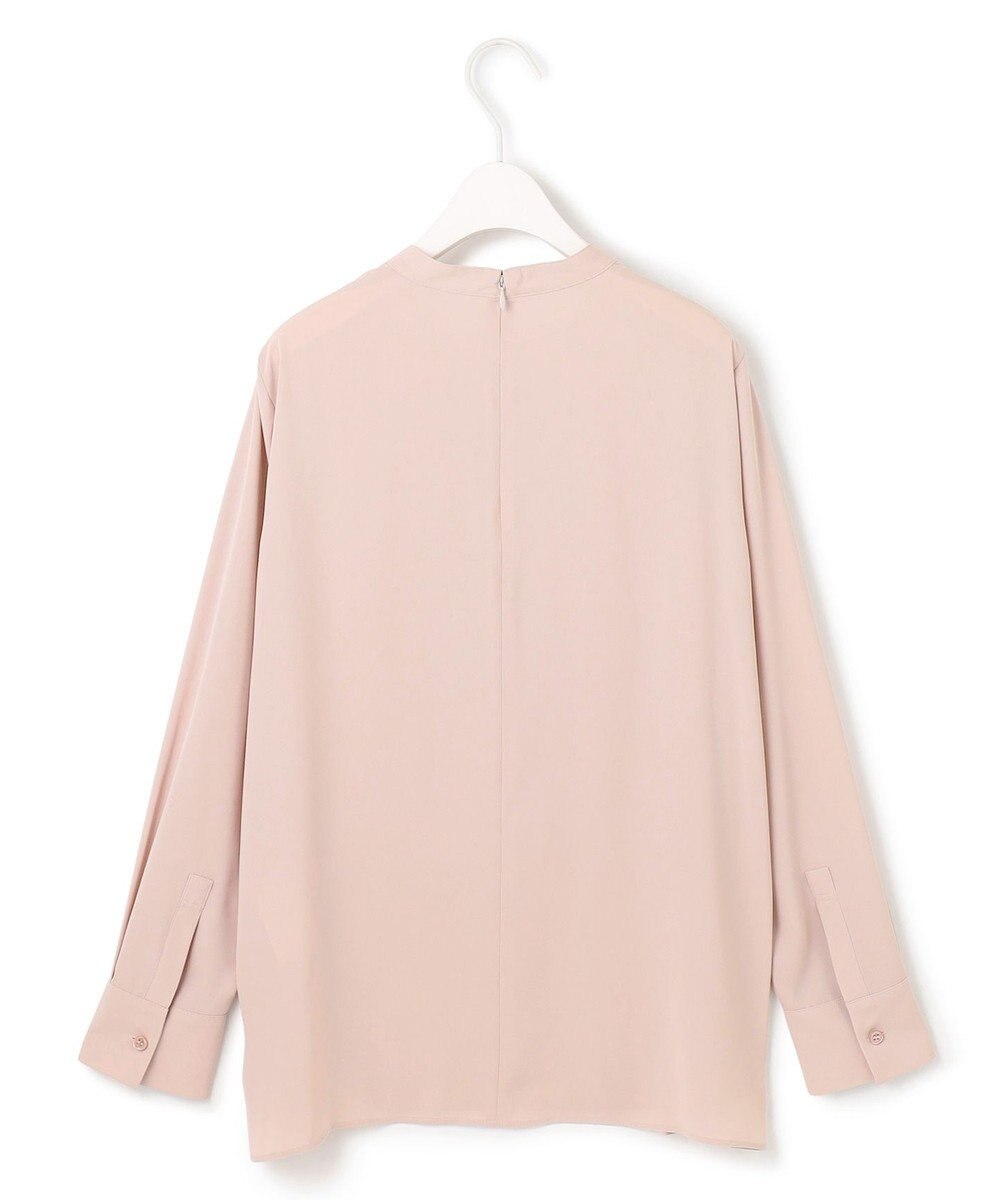 ICB 【UVケア・速乾・洗える】BackSatinAmunzen スカーフタイブラウス 