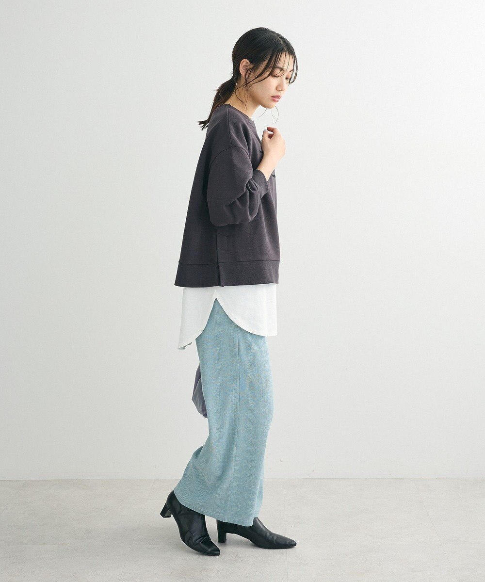 Green Parks 裏起毛フロッキーロゴプルオーバー 