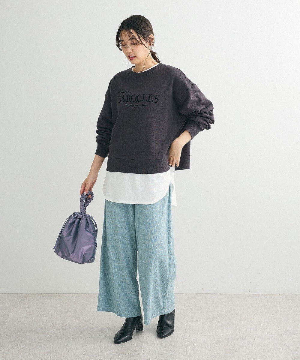 Green Parks 裏起毛フロッキーロゴプルオーバー 