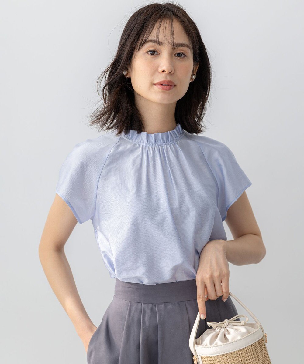 組曲 カールマイヤーハイネック ブラウス 