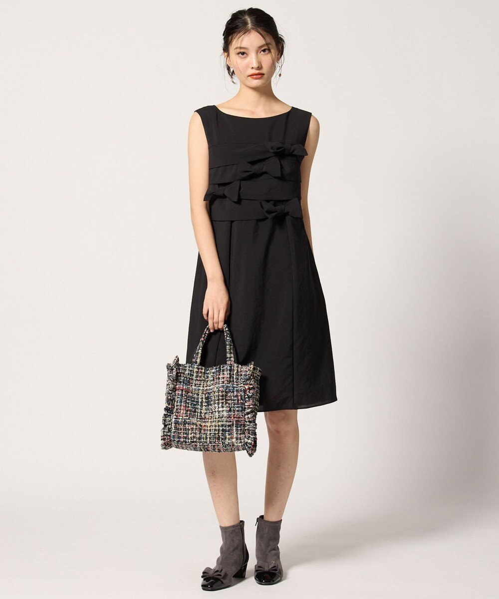 TOCCA 【洗える・消臭・吸水速乾・接触冷感・UVケア】RIBBON KNOT DRESS ドレス 