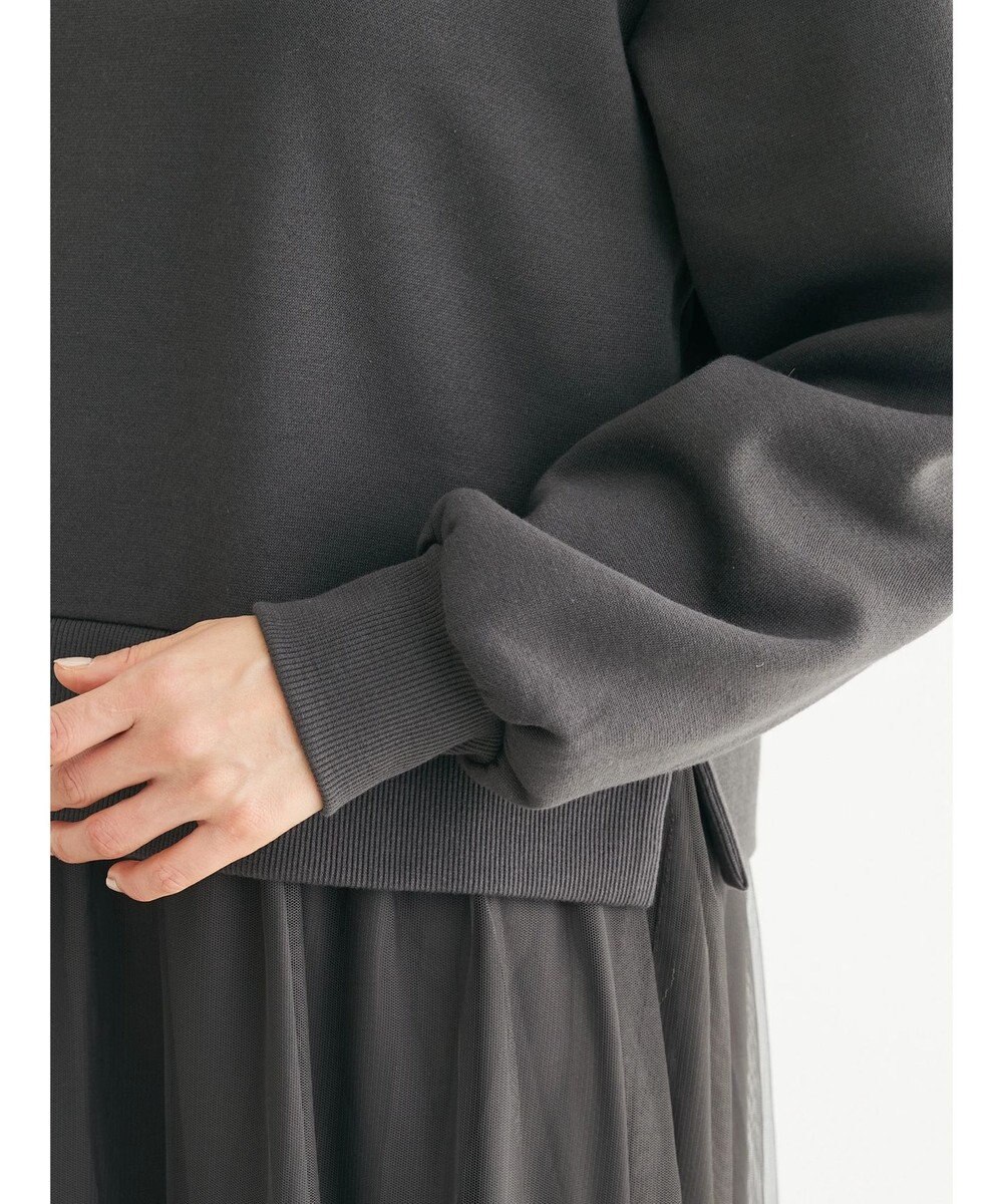 Green Parks ・ＳＵＧＡＲ　ＳＰＯＯＮ　チュールドッキングワンピース 