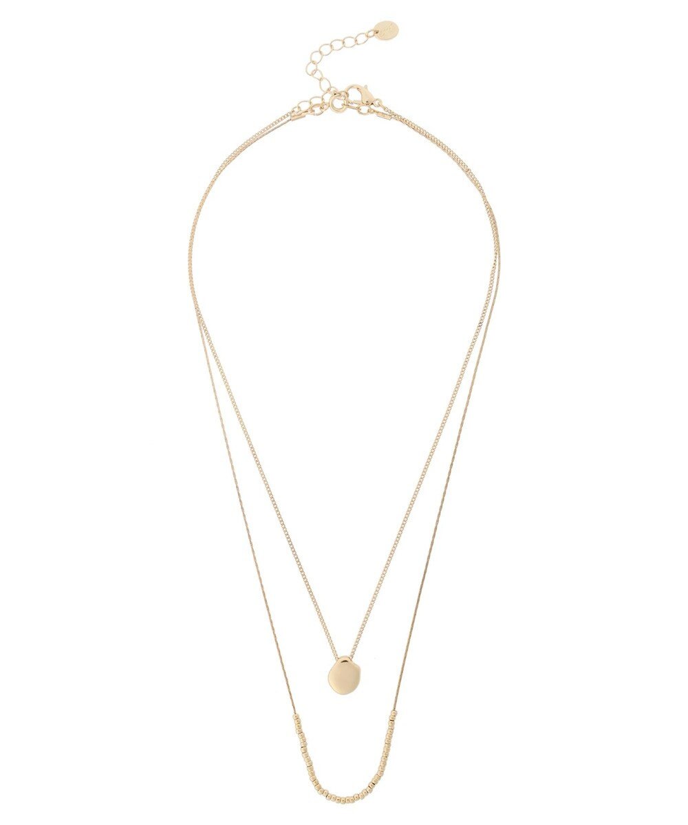 AMERICAN HOLIC メタルトップ＆ボールスライドチェーンＳＥＴネックレス 