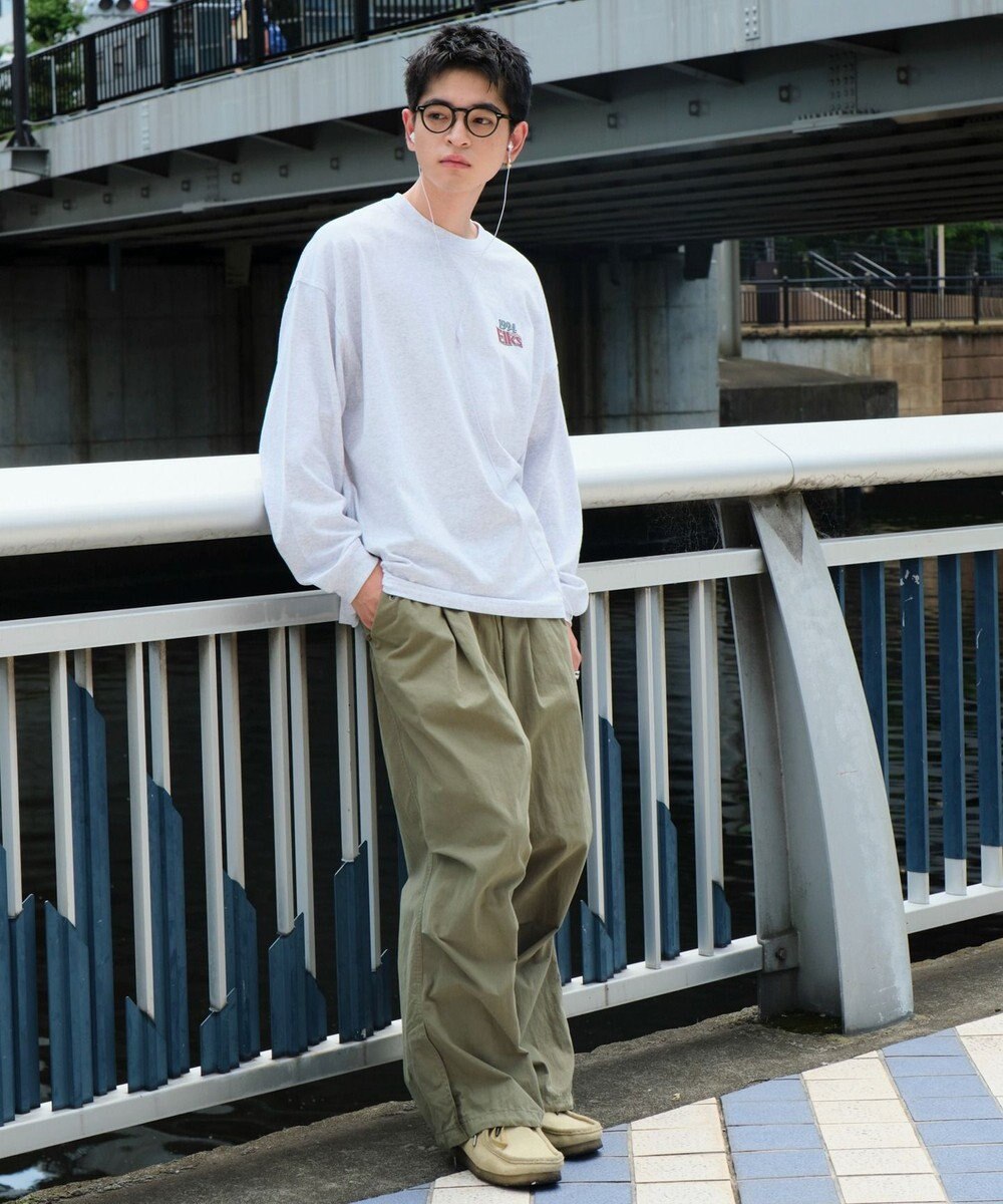 WEGO 【ユニセックス着用ITEM】サークルロゴBIG　T（LS） 