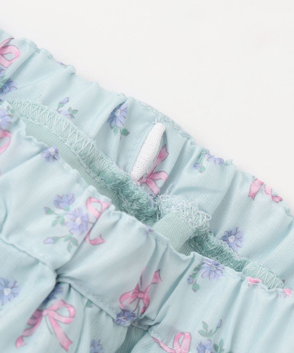 ANY KIDS フラワー×リボン スカパン 