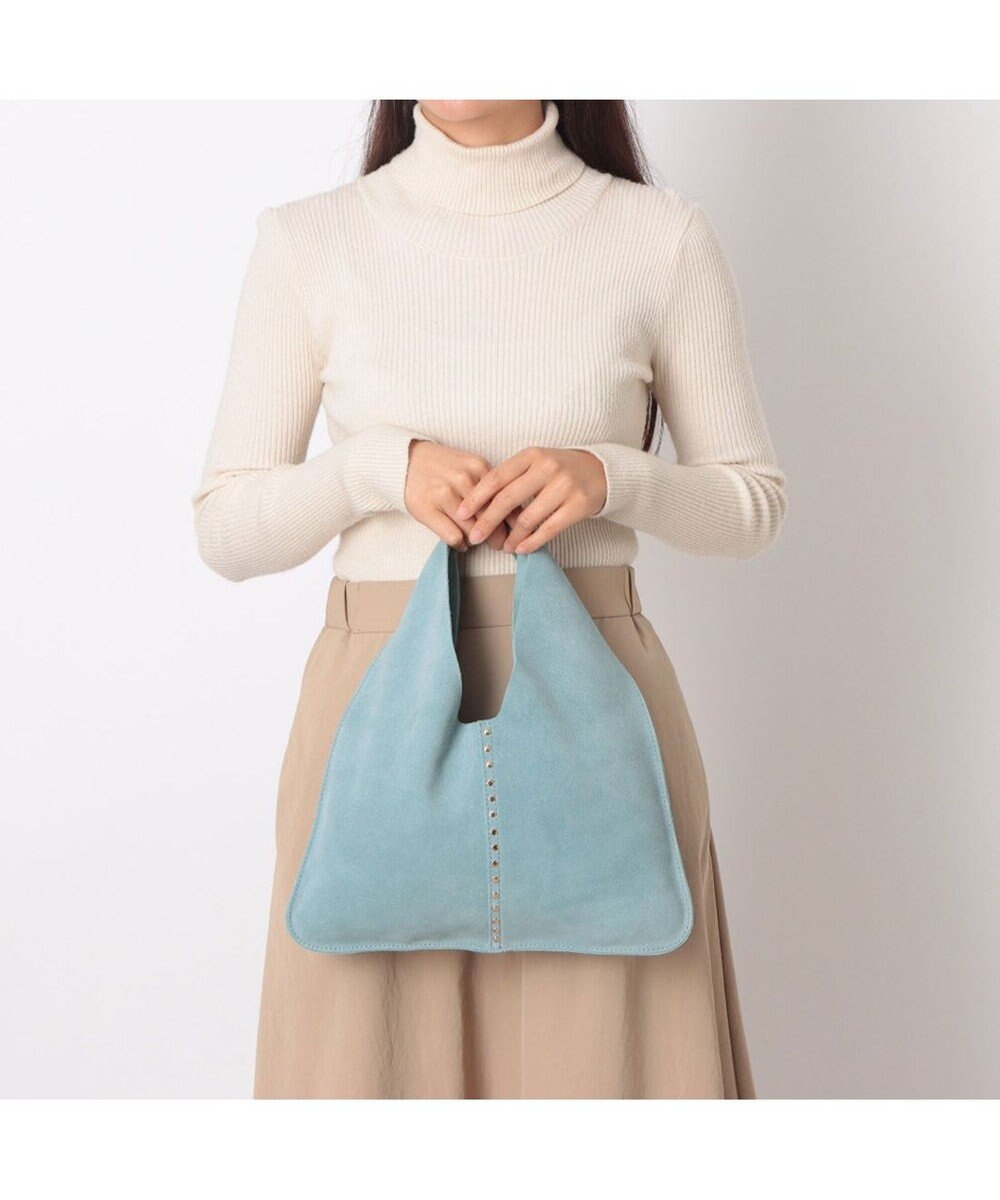 UNBILLION カシュカシュ cachecache / スエードスタッズミニホーボーバッグ 