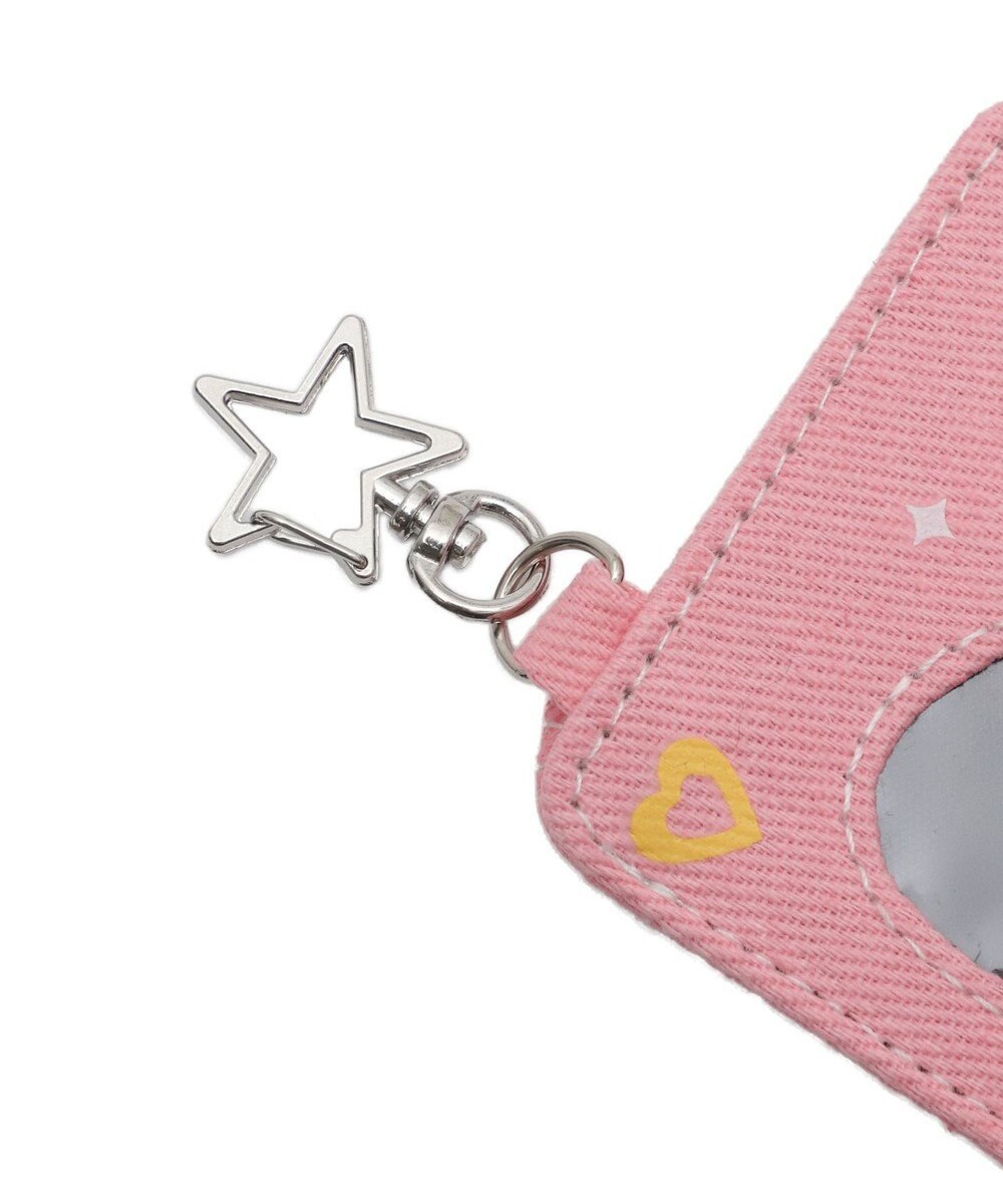 WEGO 【痛バ＆推し活グッズ】デニムハートカードホルダーキーホルダー 