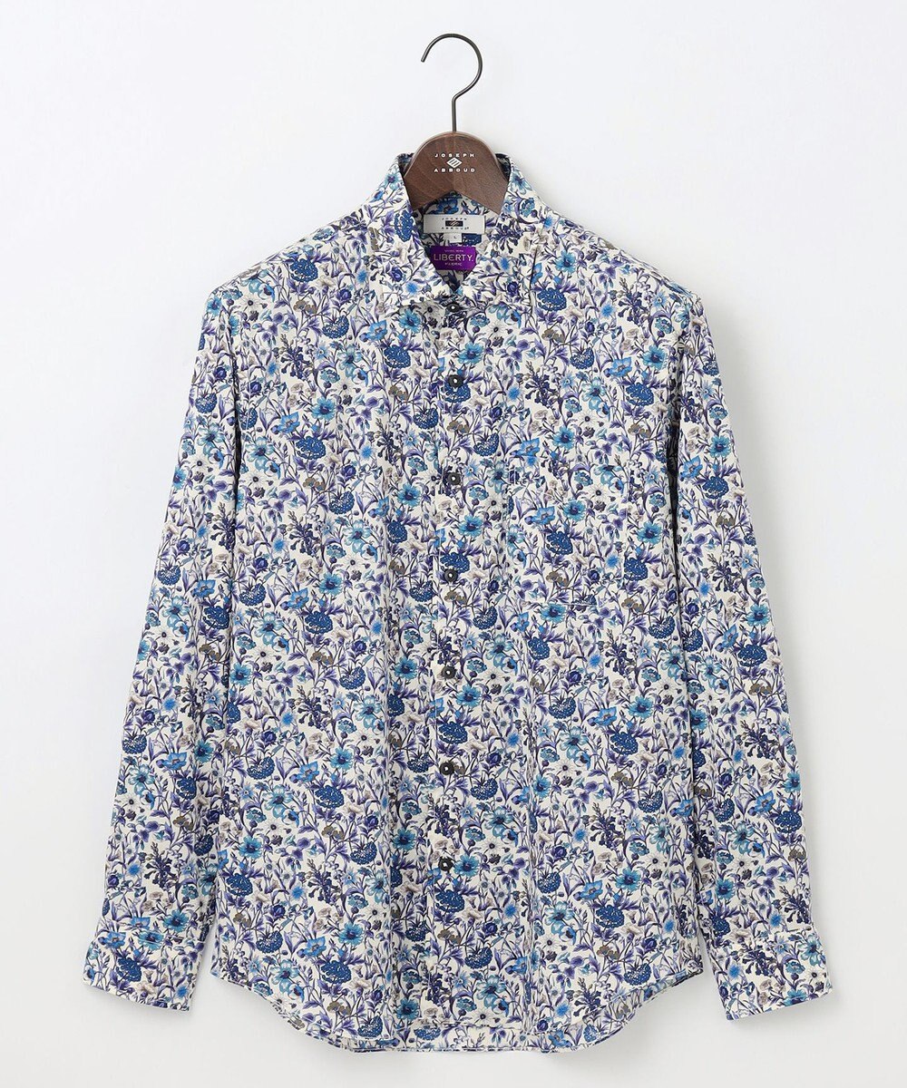 JOSEPH ABBOUD 【キングサイズ・英国リバティ社・纏うアート・柄で魅せる】リバティプリント シャツ　25AW 