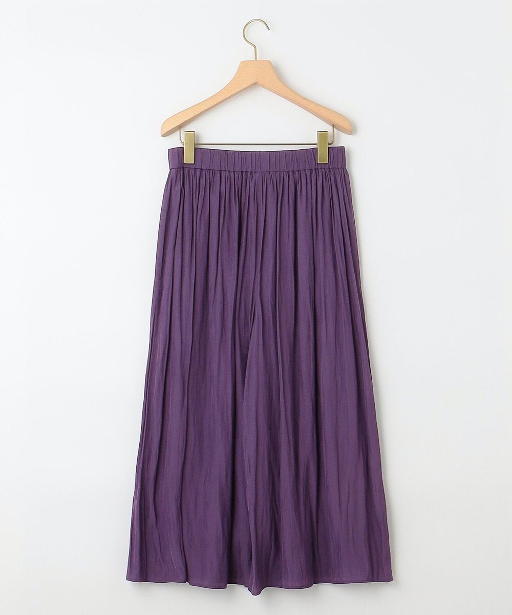 組曲 S 【秋色追加！大人気定番アイテム】ギャザーライトデシン パンツ 