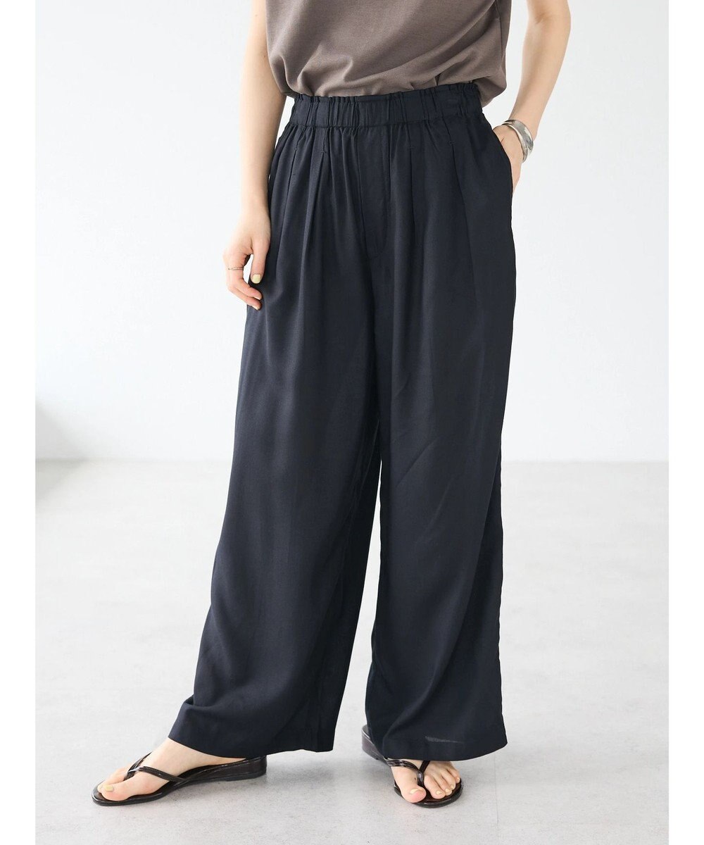 CRAFT STANDARD BOUTIQUE レーヨンワイドパンツ 